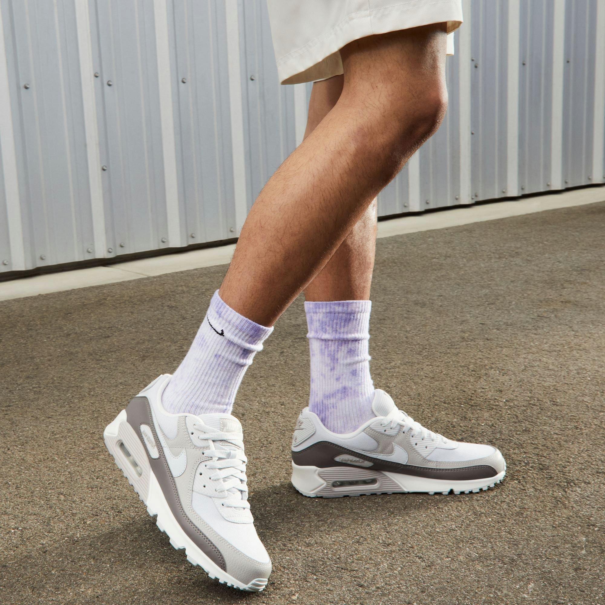 Nike Air Max 90 "Photon Dust/Lt Iron Ore/Sail" Men's Shoe - GREY/WHITE Thumbnail View 11