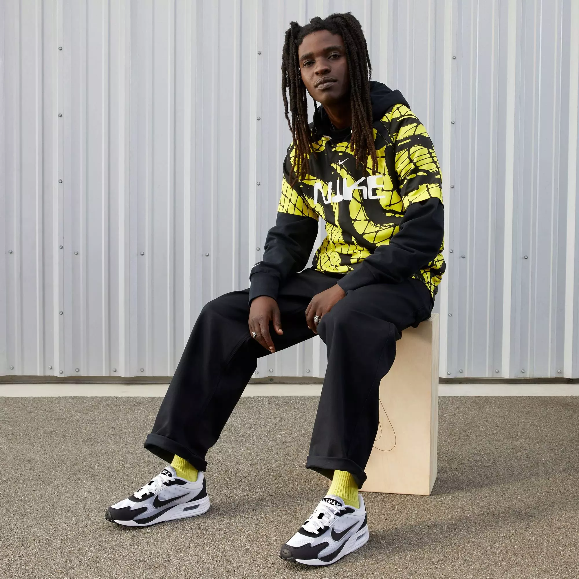 Nike Air Max Solo "White/Black/Pure Platinum" Men's Shoe - WHITE/BLACK/PURE PLATINUM