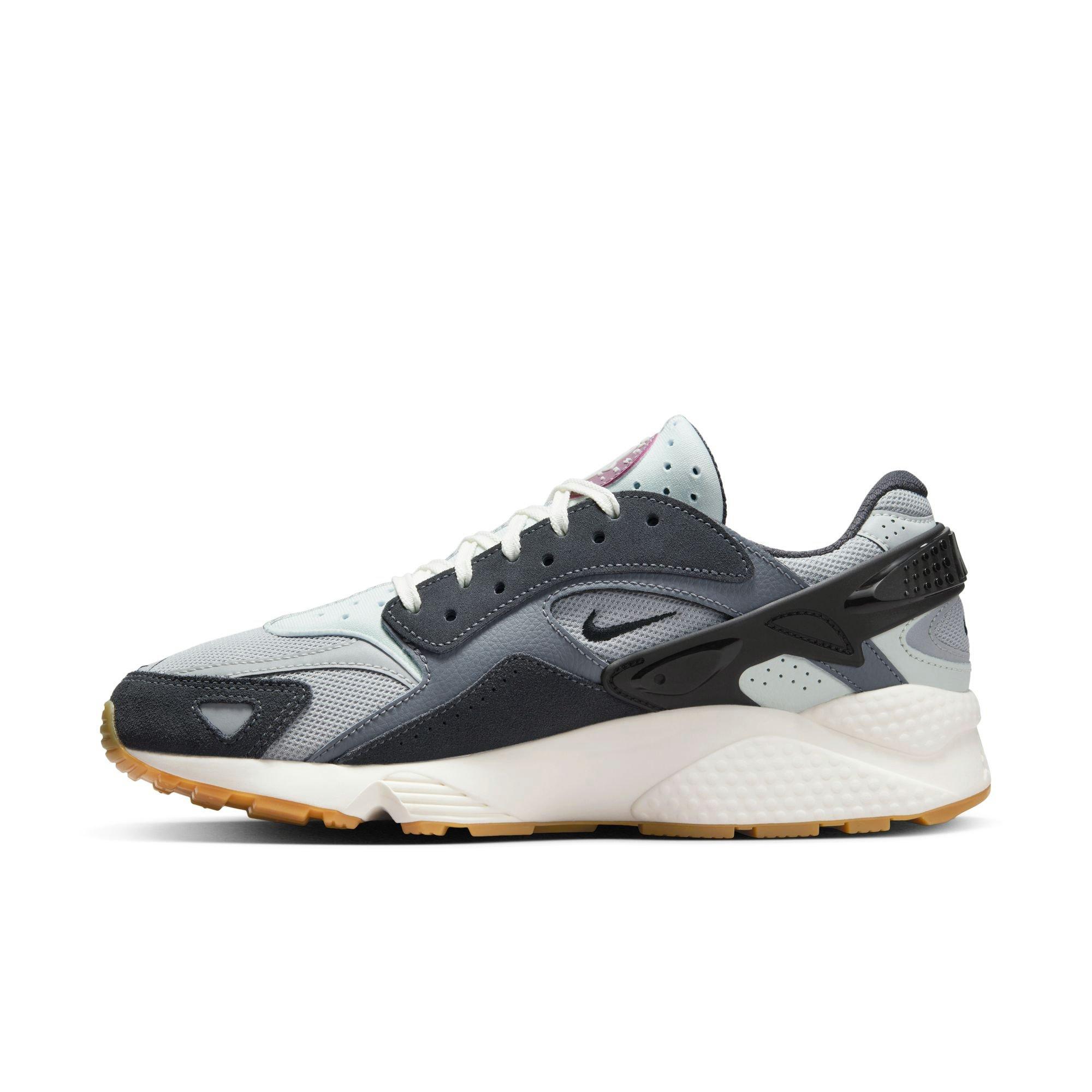 Nike Air Huarache Runner "Light Smoke Grey" Men's Shoe - GREY/BLACK Thumbnail View 8