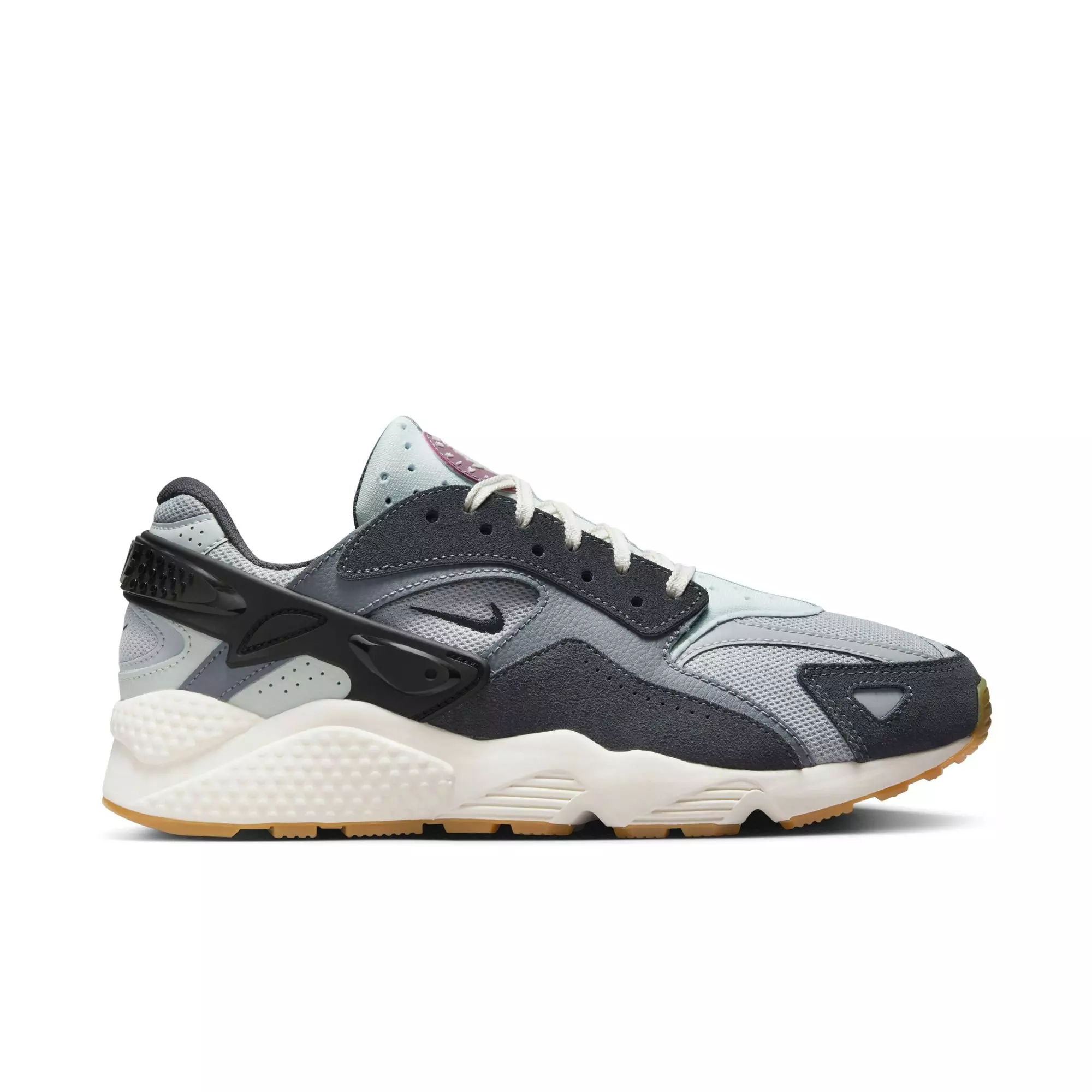 Nike Air Huarache Runner "Light Smoke Grey" Men's Shoe - GREY/BLACK