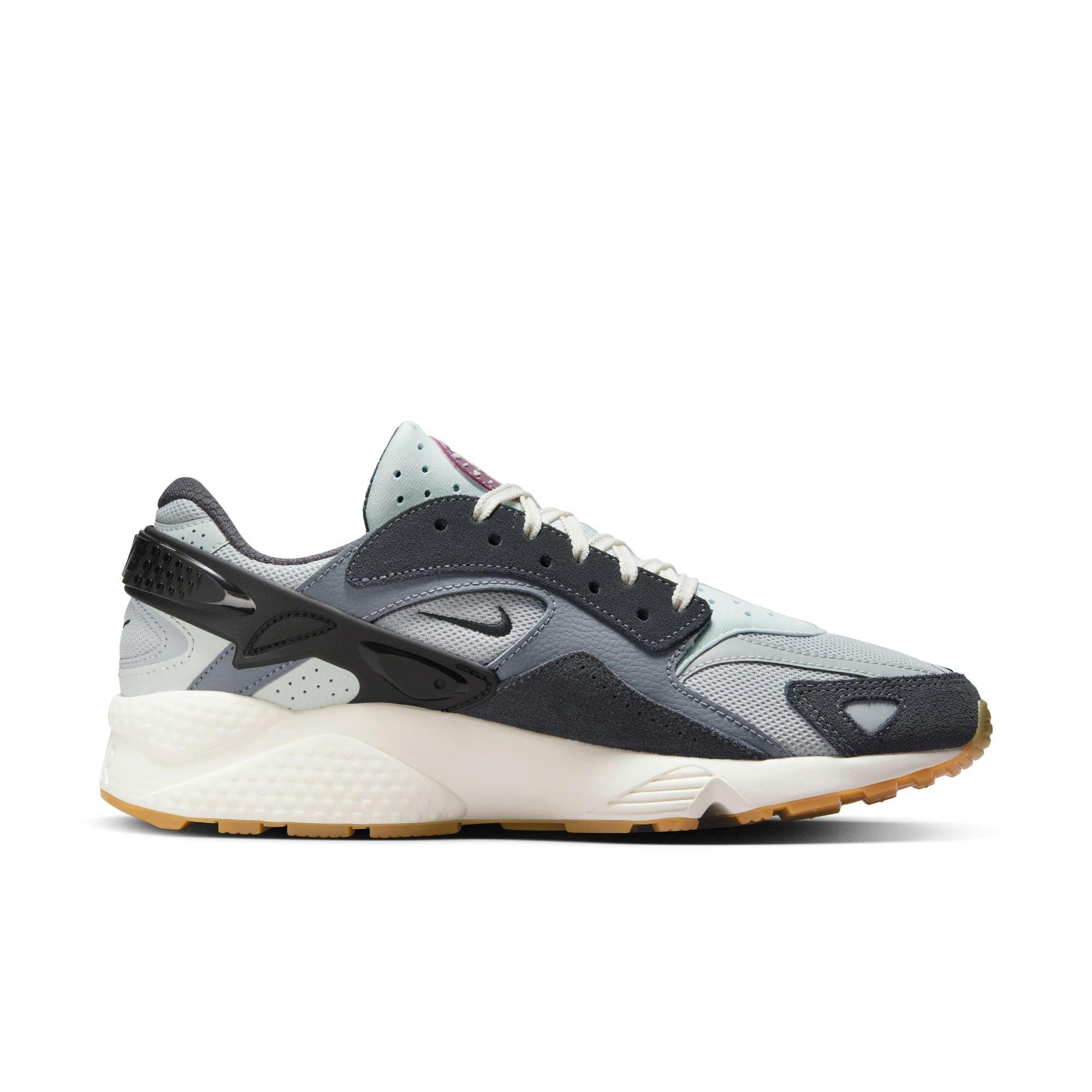 Nike Air Huarache Runner "Light Smoke Grey" Men's Shoe - GREY/BLACK Thumbnail View 2
