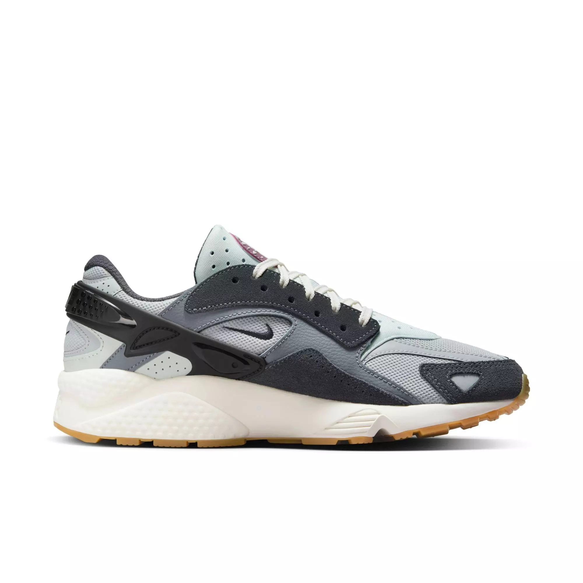 Nike Air Huarache Runner "Light Smoke Grey" Men's Shoe - GREY/BLACK