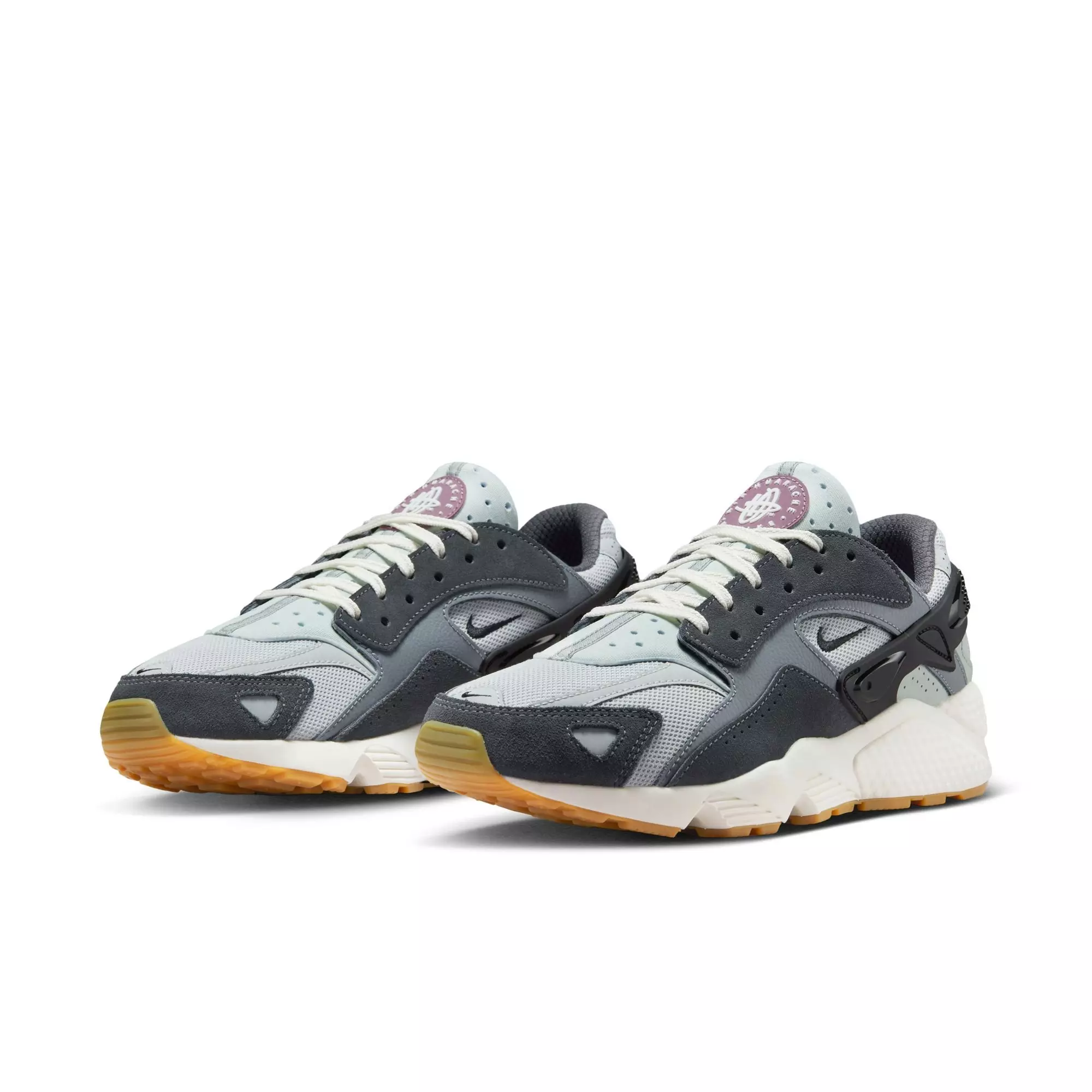 Nike Air Huarache Runner "Light Smoke Grey" Men's Shoe - GREY/BLACK