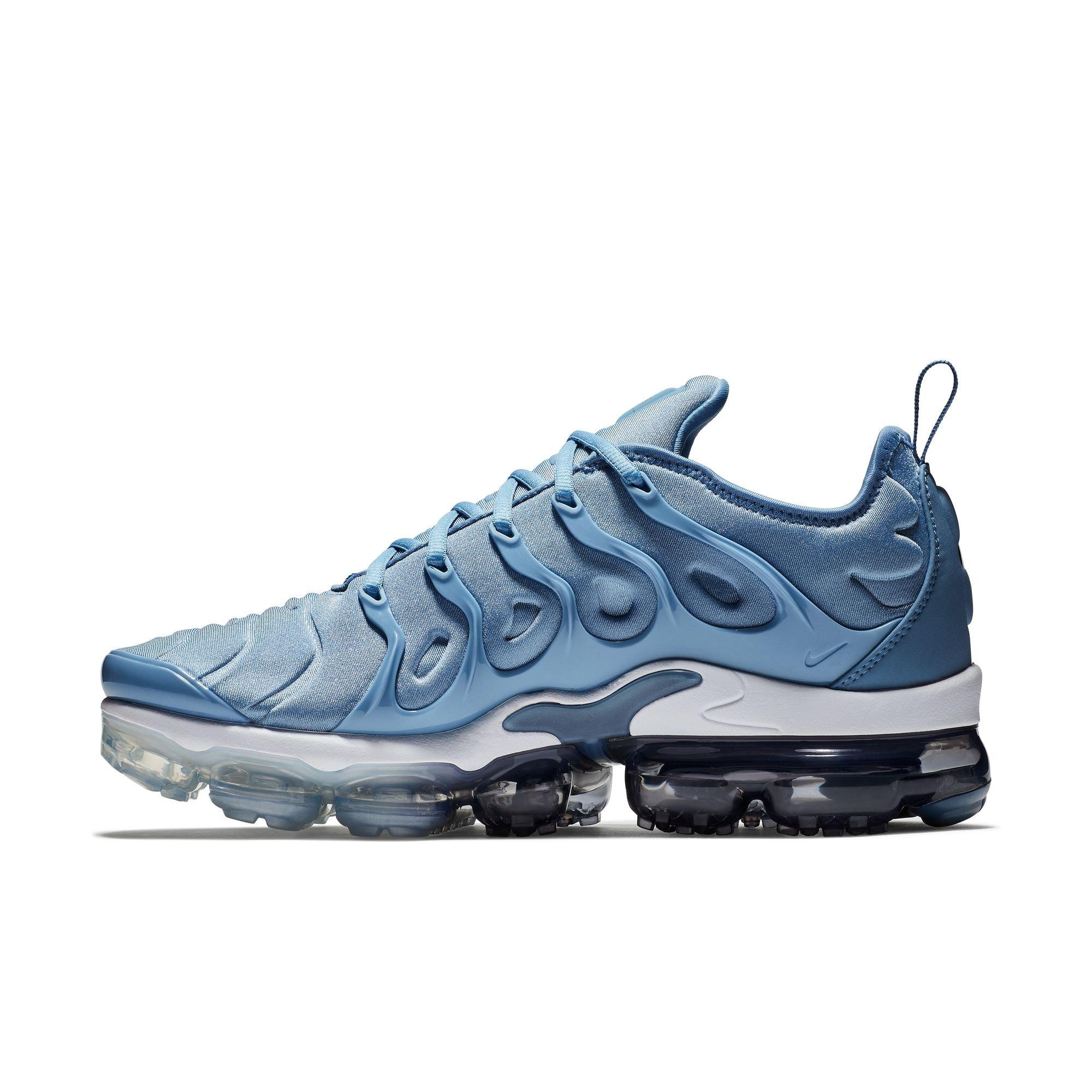 Nike Air VaporMax Plus "Work Blue/Cool Grey/Diffused Blue/White" Men's Shoe - BLUE/GREY Thumbnail View 4
