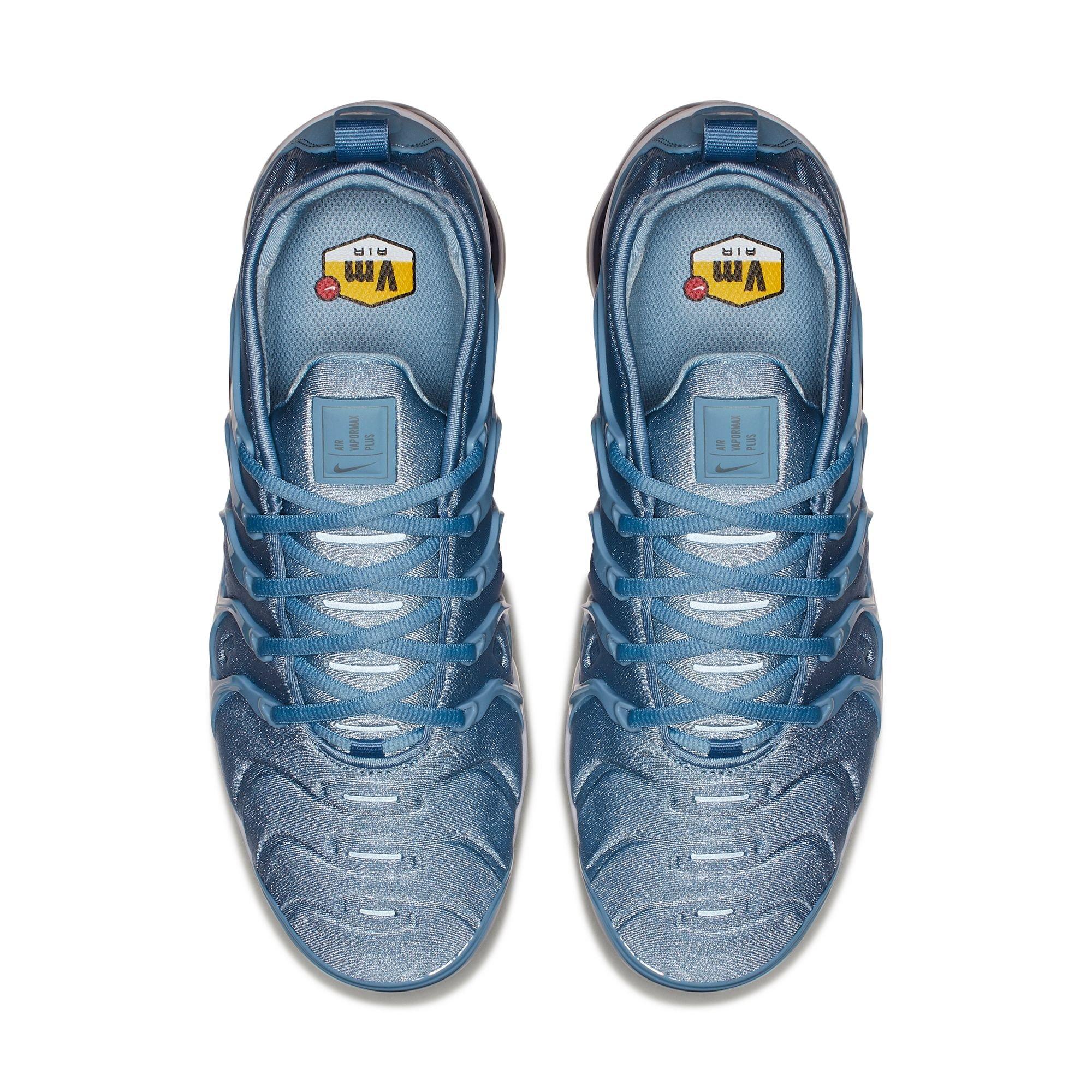 Nike Air VaporMax Plus "Work Blue/Cool Grey/Diffused Blue/White" Men's Shoe - BLUE/GREY Thumbnail View 6