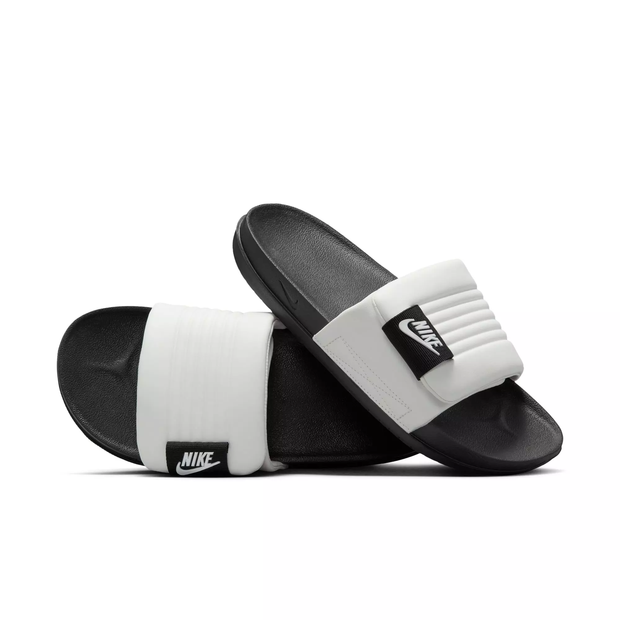 Nike Offcourt Adjust "Summit White/Black" Men's Slide - BLACK/WHITE