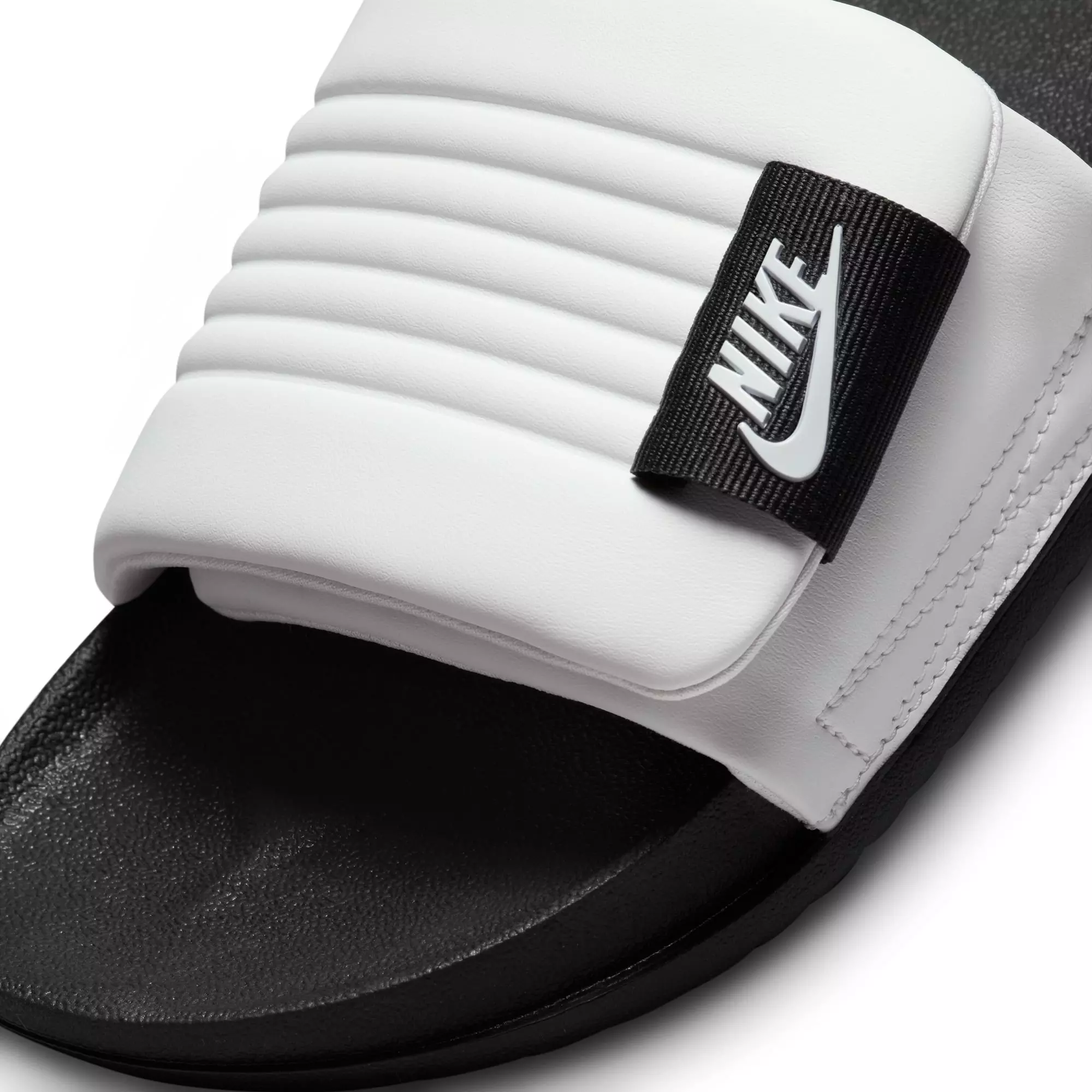 Nike Offcourt Adjust "Summit White/Black" Men's Slide - BLACK/WHITE