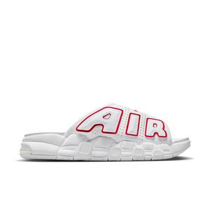Nike Air More Uptempo "White/University Red" Men's Slide