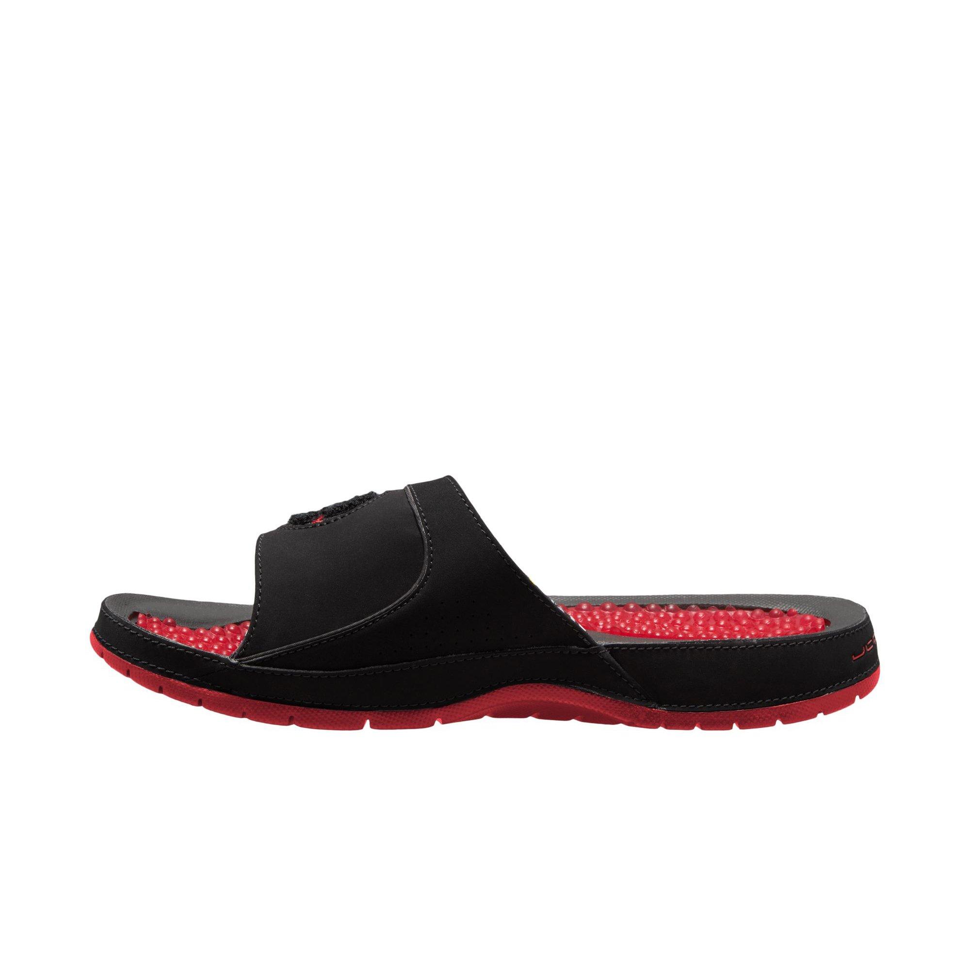 Jordan Hydro VIII Retro Men's "Black/University Red/White/Varsity Maize" Slide