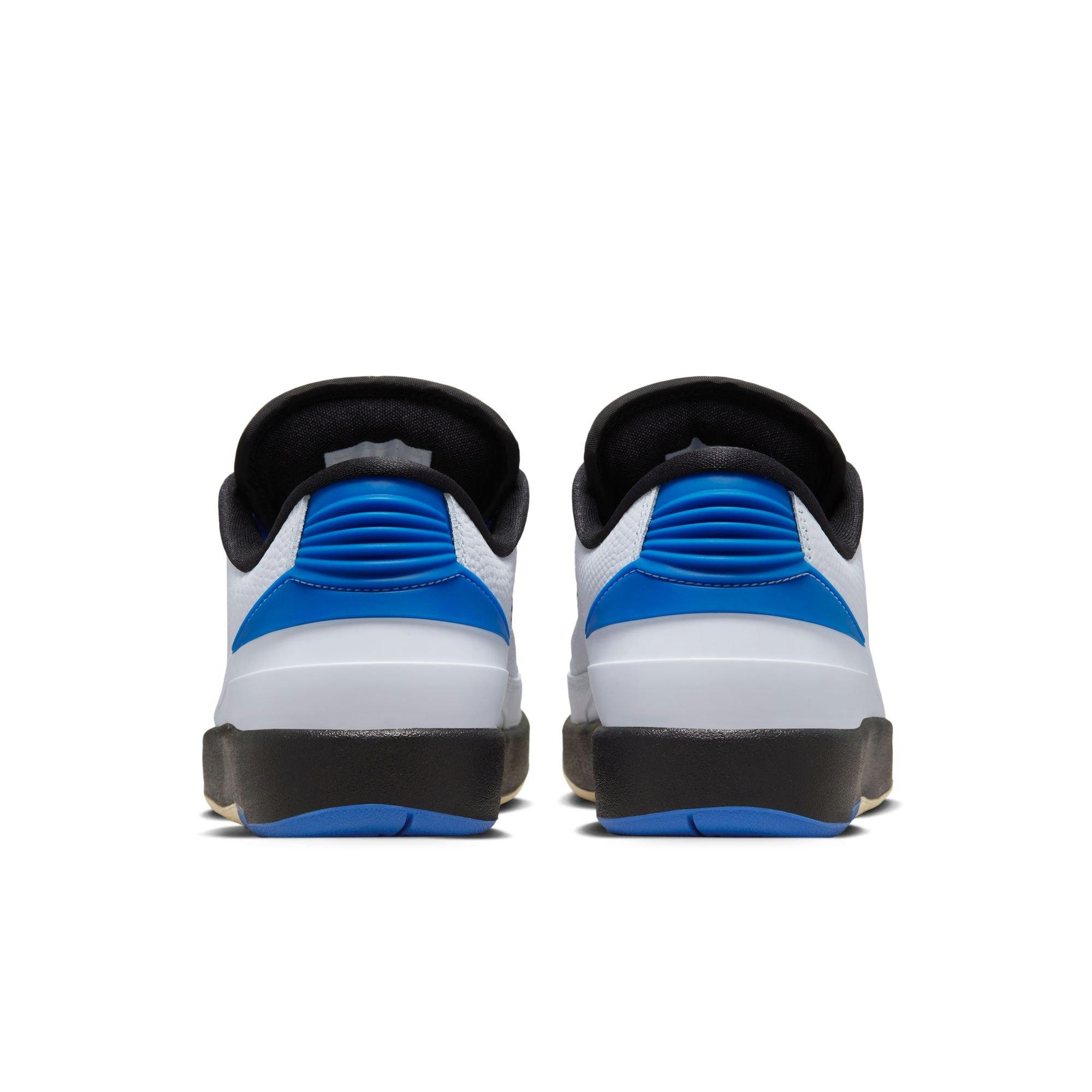 Jordan 2 Retro Low "Varsity Royal" Women's Shoe - WHITE/VARSITY ROYAL/BLACK Thumbnail View 8