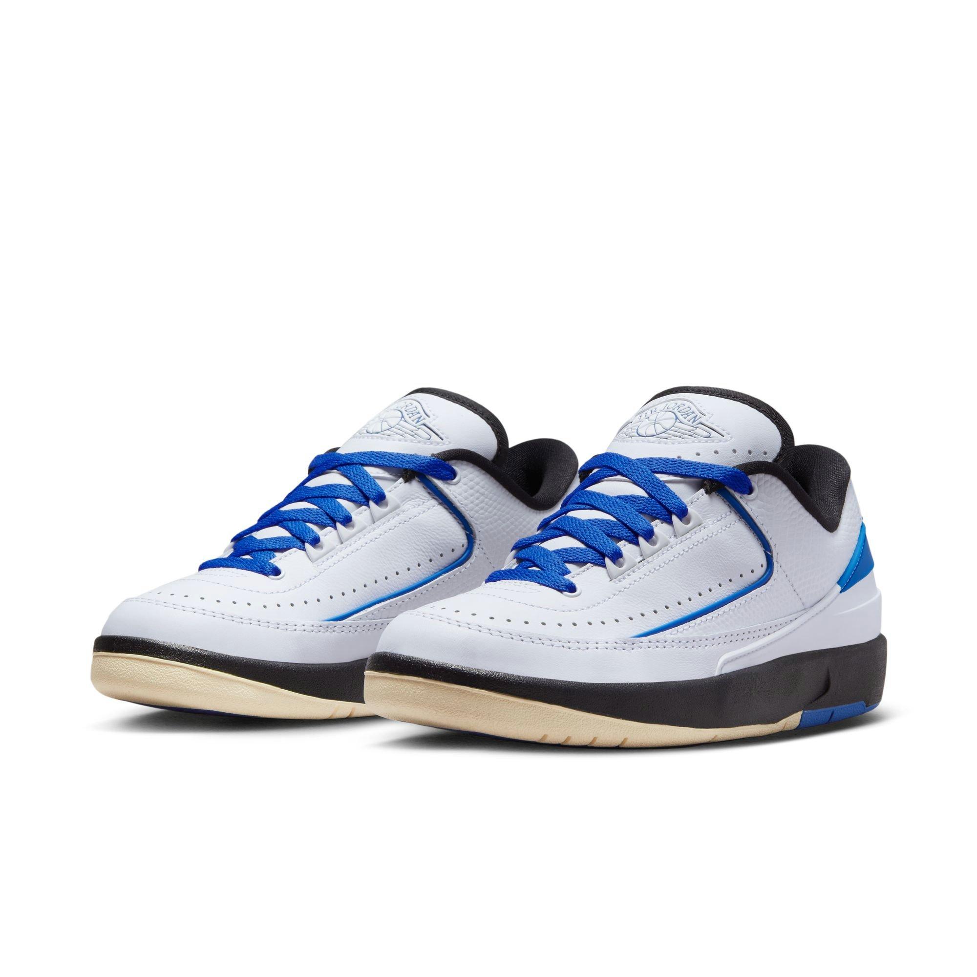 Jordan 2 Retro Low "Varsity Royal" Women's Shoe - WHITE/VARSITY ROYAL/BLACK Thumbnail View 3