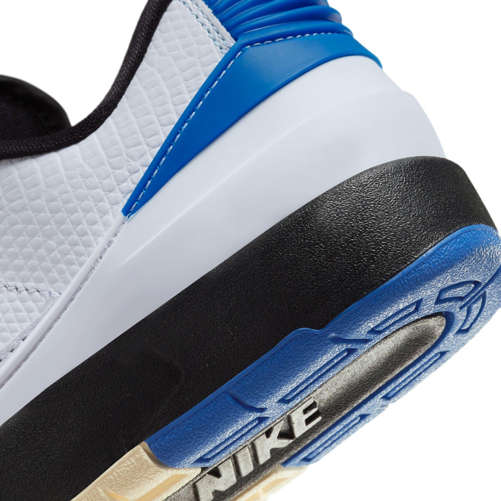 Jordan 2 Retro Low "Varsity Royal" Women's Shoe - WHITE/VARSITY ROYAL/BLACK Thumbnail View 5