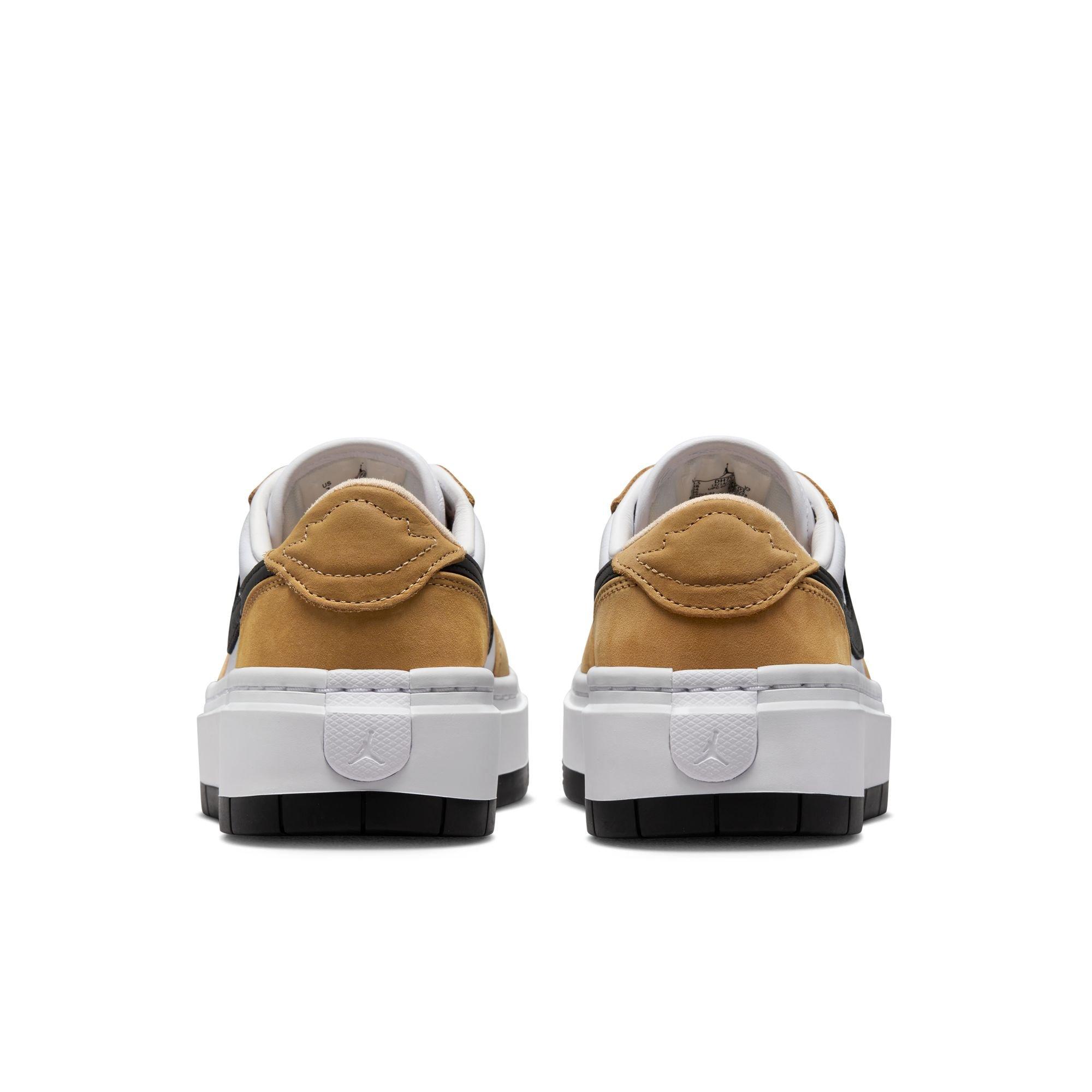 Jordan 1 Elevate Low "Golden Harvest/Black/White" Women's Shoe - GOLD/BLACK Thumbnail View 6