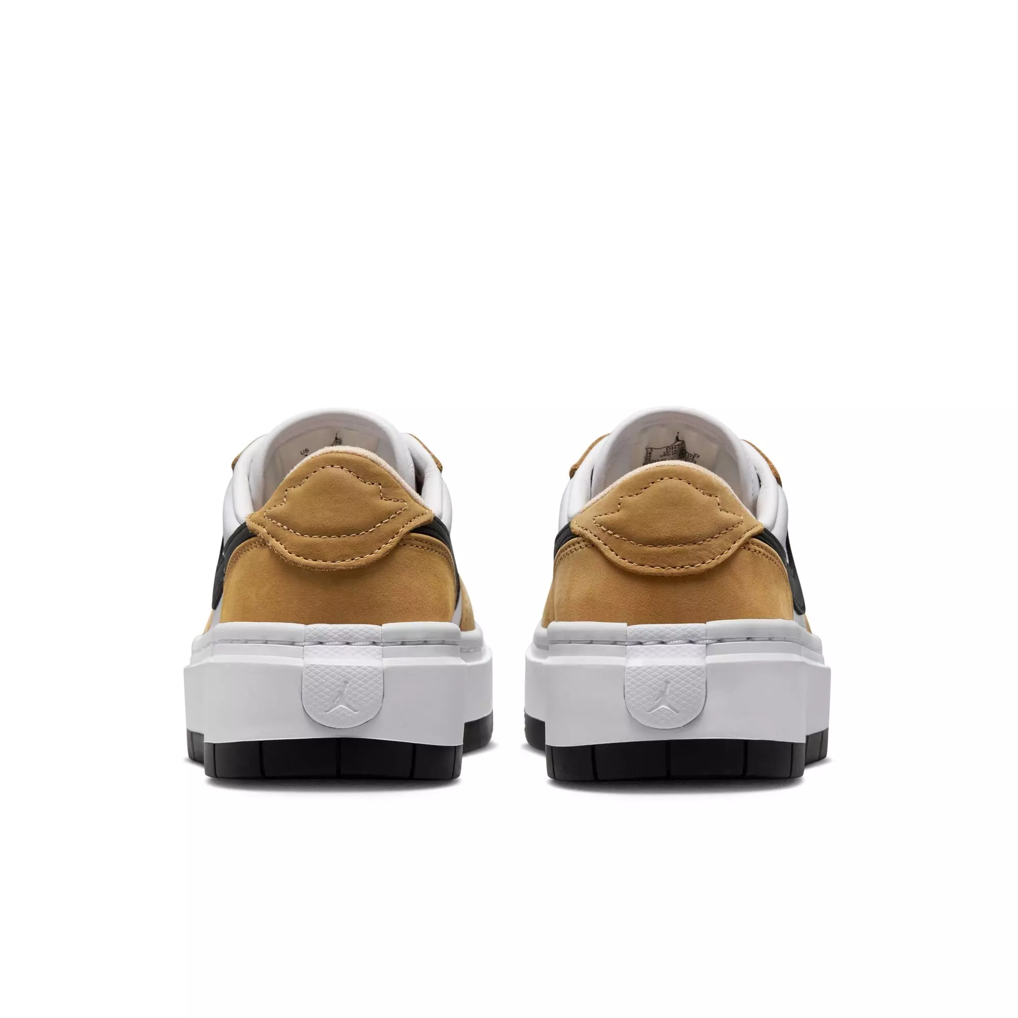 Jordan 1 Elevate Low "Golden Harvest/Black/White" Women's Shoe - GOLD/BLACK