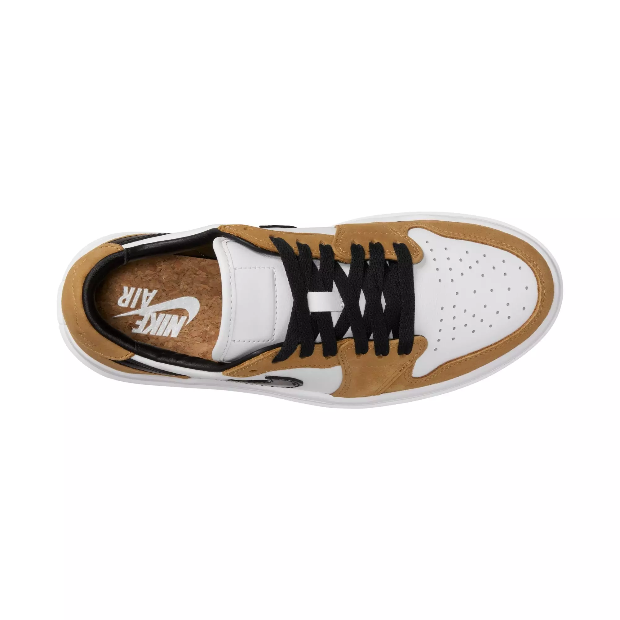 Jordan 1 Elevate Low "Golden Harvest/Black/White" Women's Shoe - GOLD/BLACK