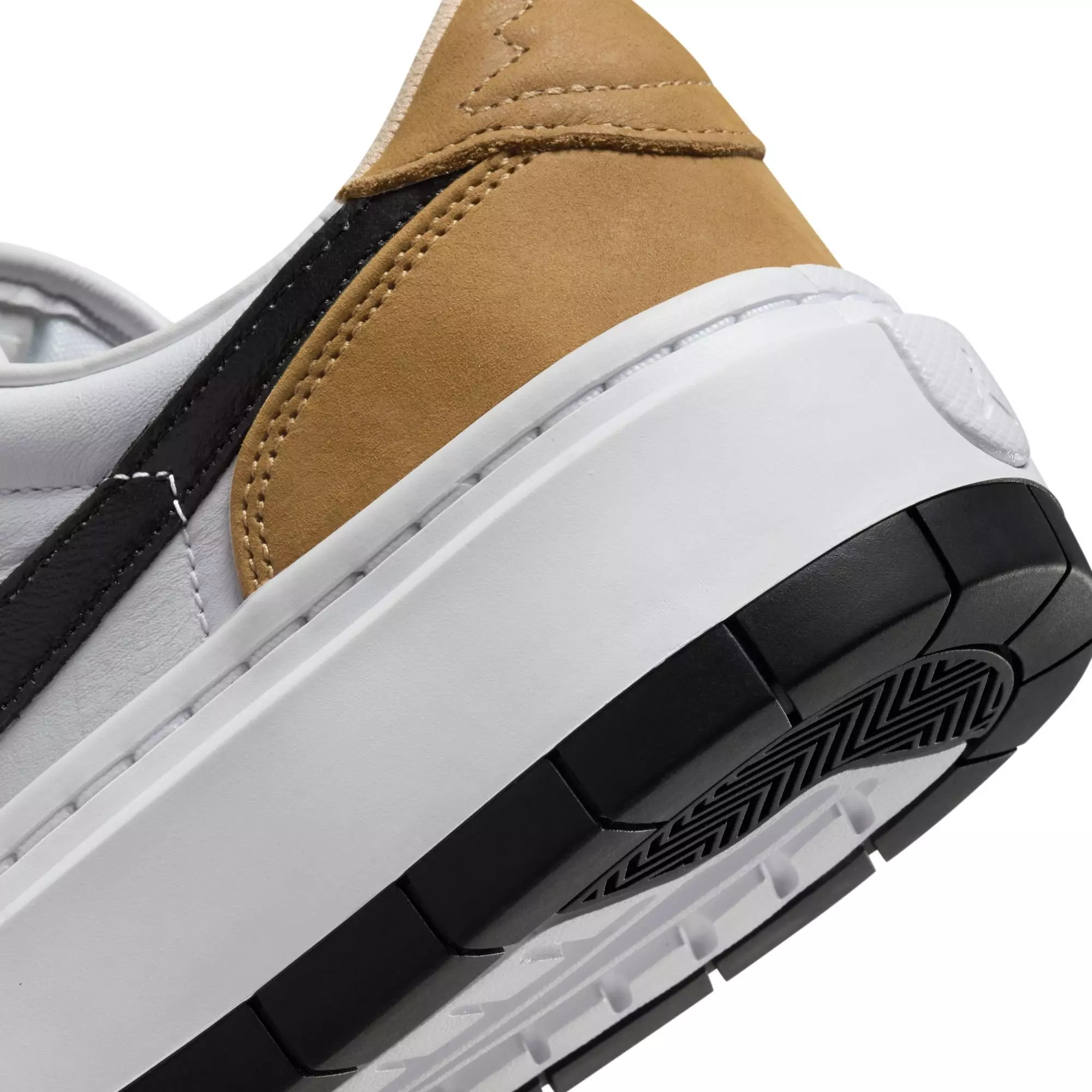 Jordan 1 Elevate Low "Golden Harvest/Black/White" Women's Shoe - GOLD/BLACK