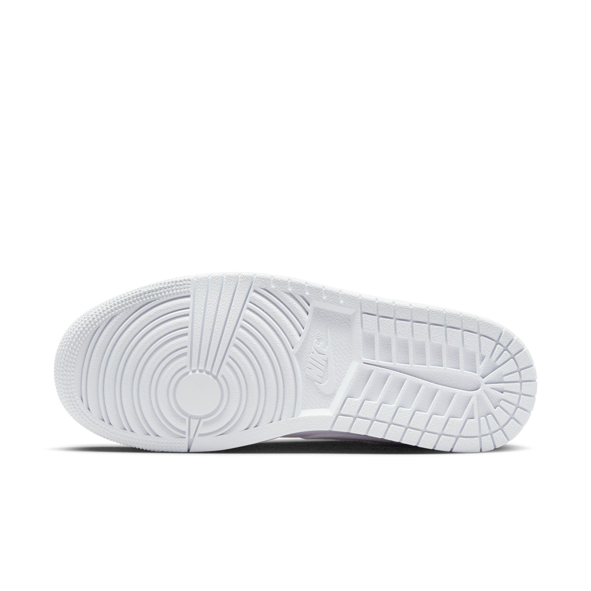 Jordan 1 Low Women's White/White/White Shoe