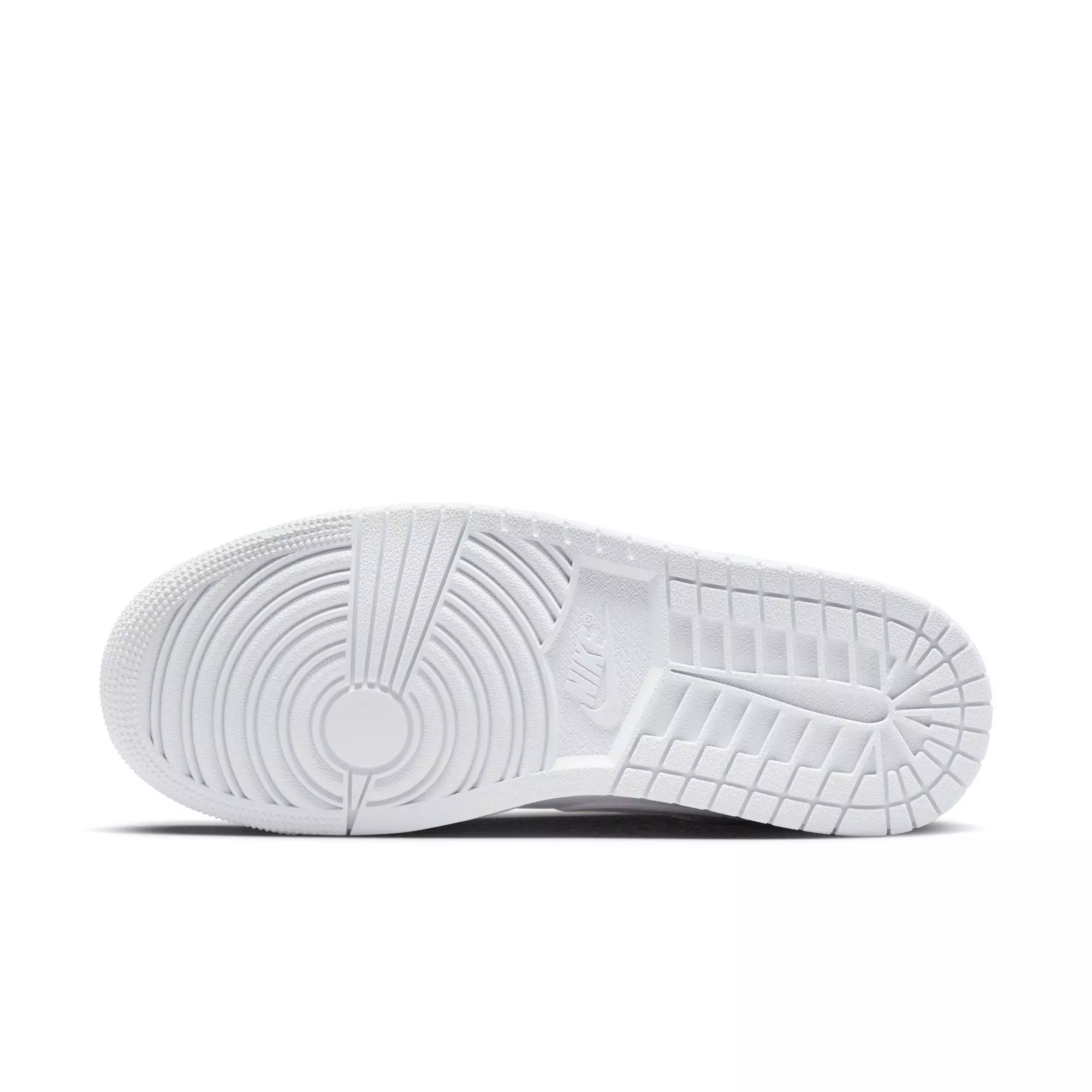 Jordan 1 Low "White/White/White" Women's Shoe - WHITE