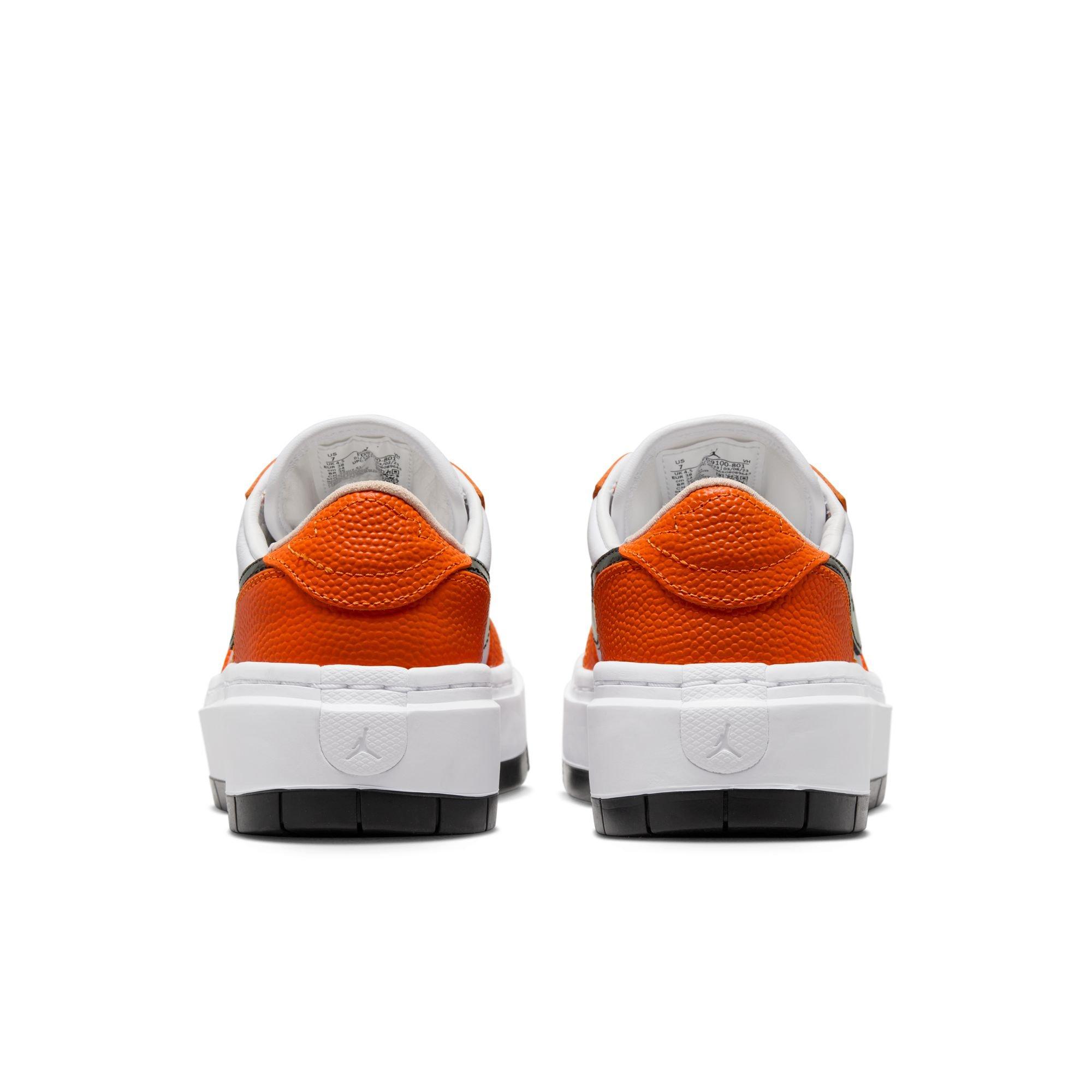 Jordan 1 Elevate Low SE "Brilliant Orange/Black/White" Women's Shoe - BRILLIANT ORNGE/BLACK/WHITE Thumbnail View 9