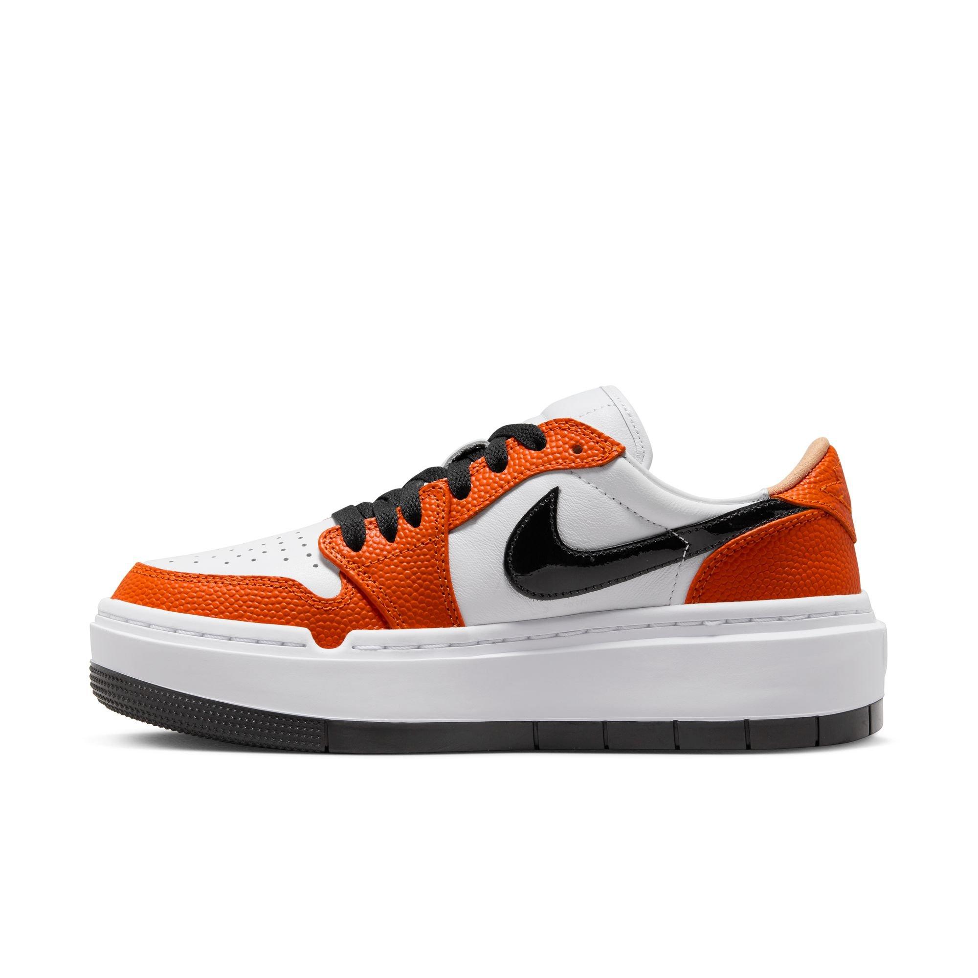 Black orange and white hotsell jordan 1s