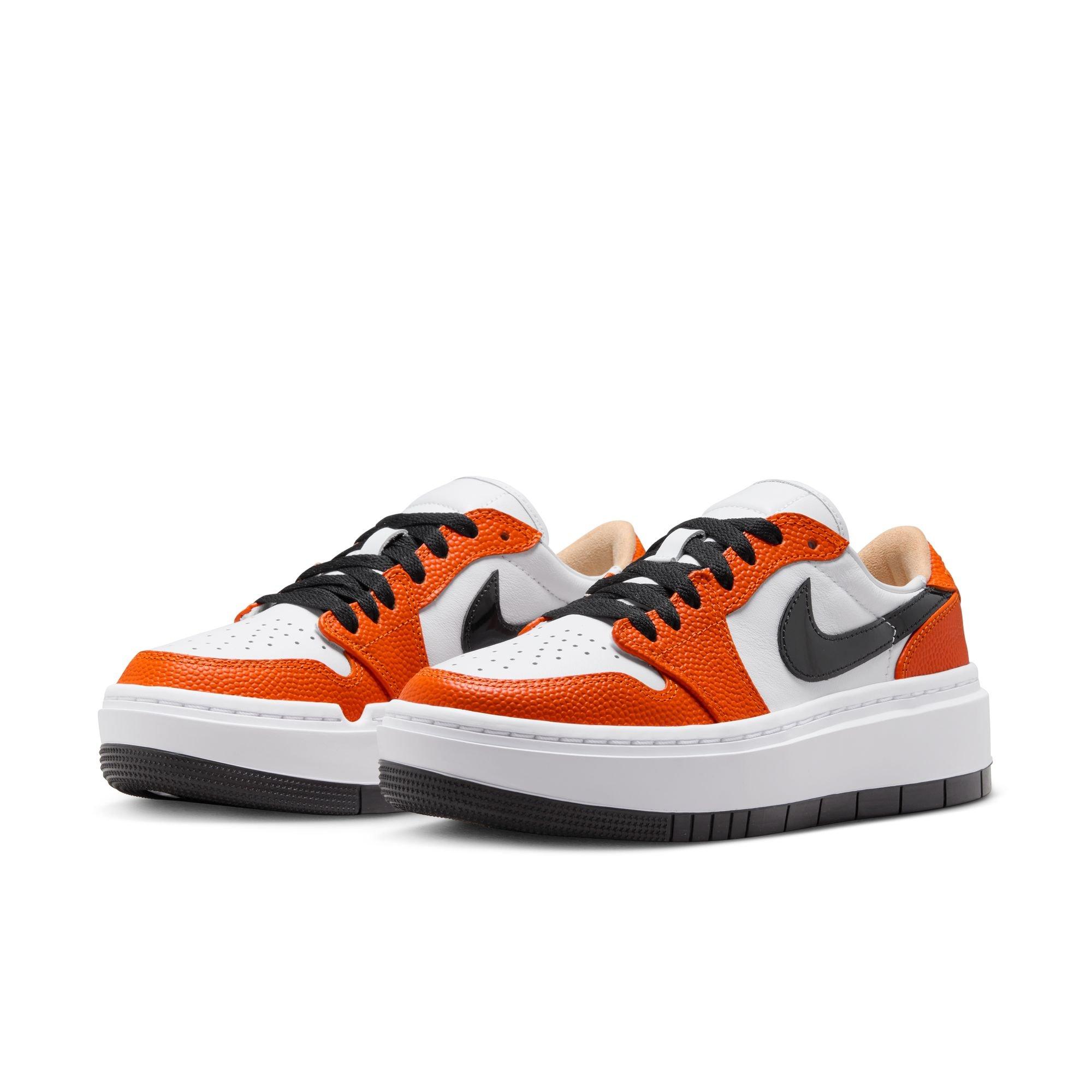 Jordan 1 Elevate Low SE "Brilliant Orange/Black/White" Women's Shoe - BRILLIANT ORNGE/BLACK/WHITE Thumbnail View 3