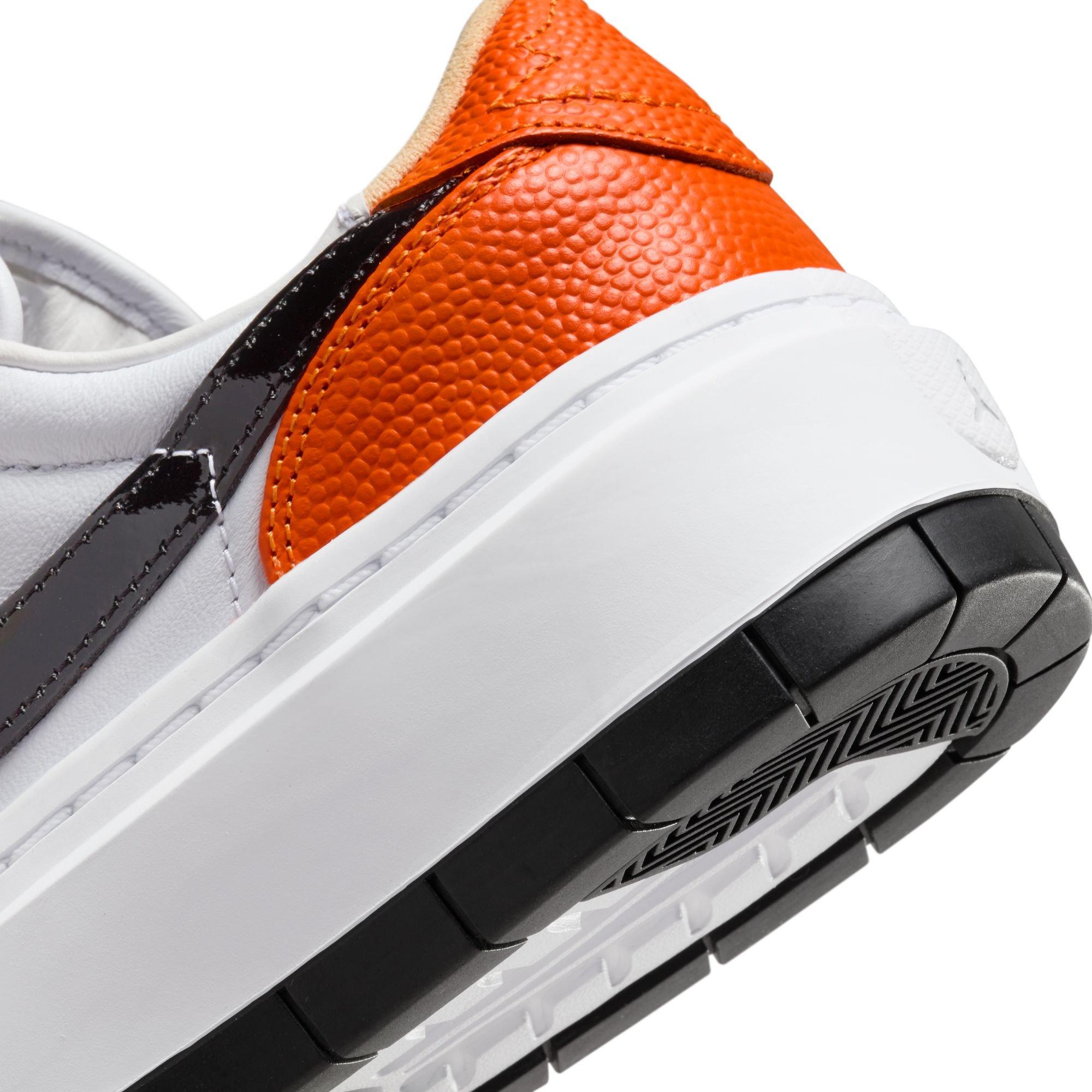 Bright, Bold Style: Orange and Black Jordans