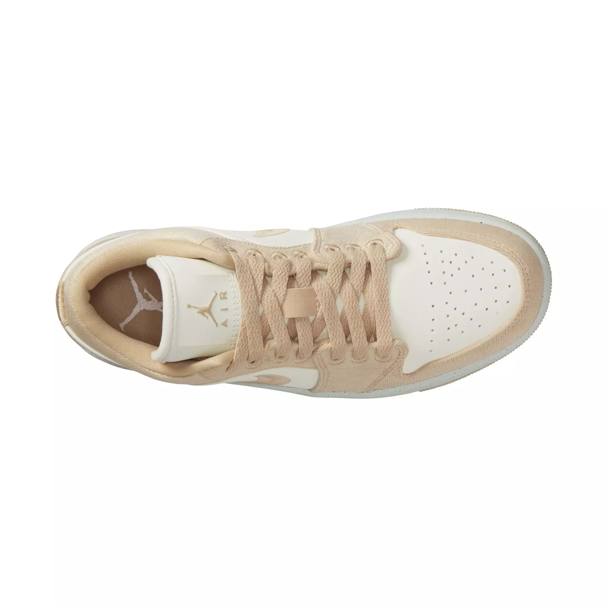 Jordan 1 Low SE "Team Gold/Sail" Women's Shoe - GOLD/WHITE