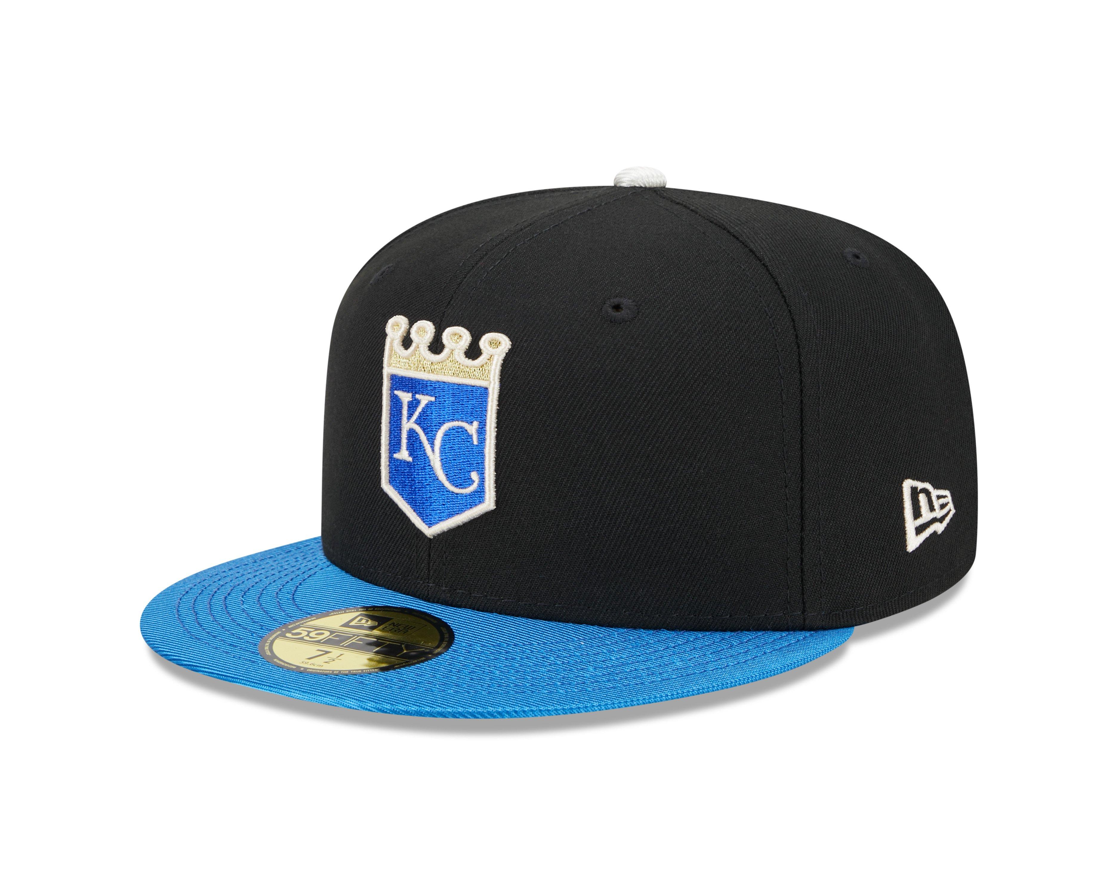 New Era Kansas City Royals Bandana Front 59FIFTY Fitted Hat - Hibbett