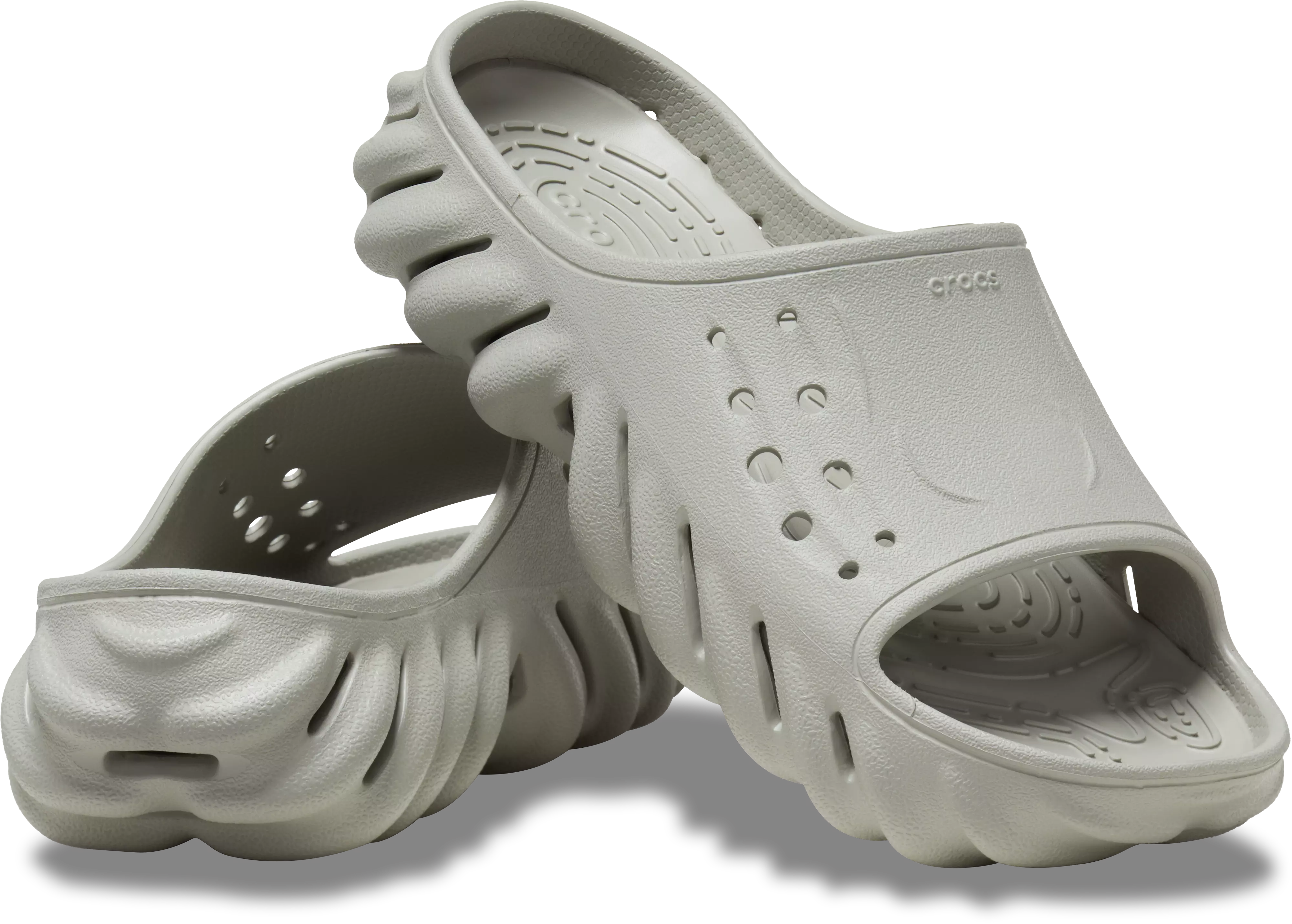 Crocs Echo "Elephant Grey" Men's Slide - GREY