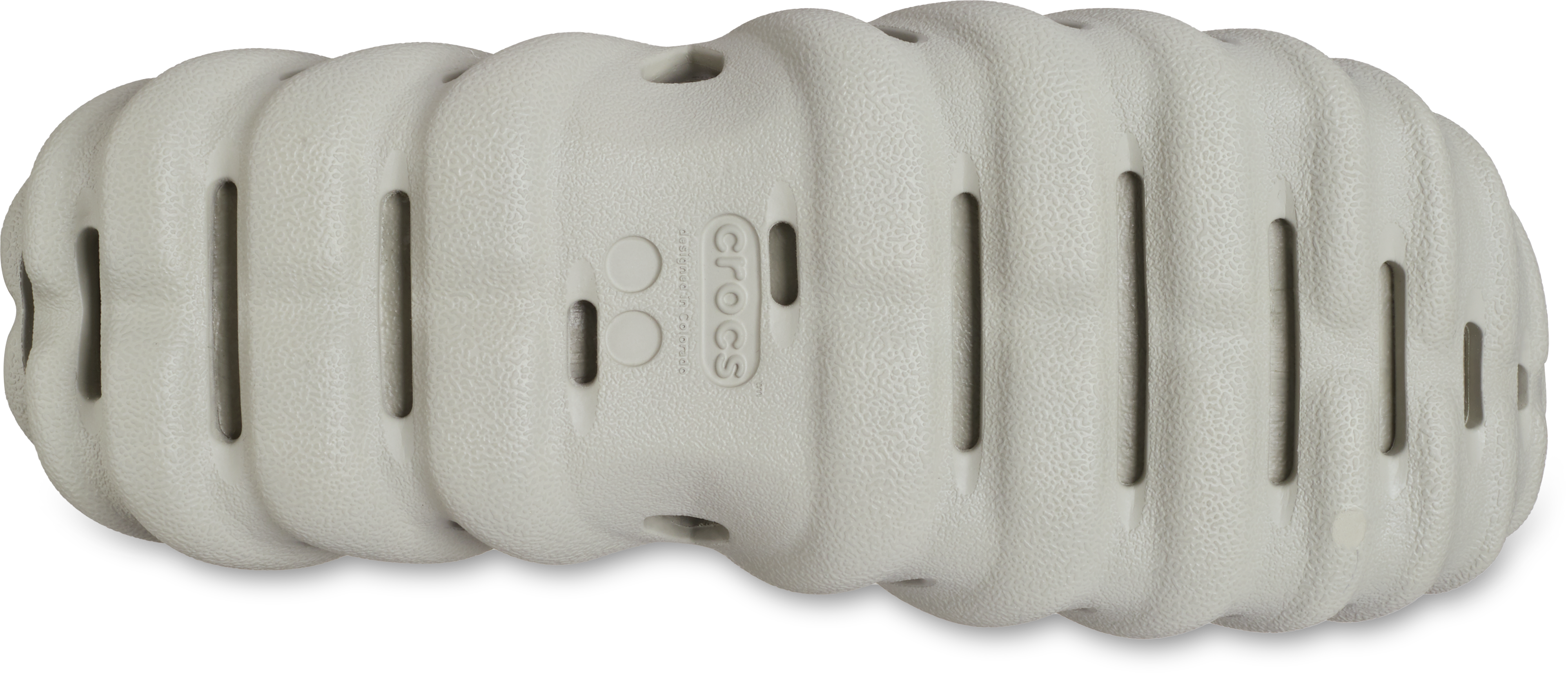 Crocs Echo "Elephant Grey" Men's Slide - GREY Thumbnail View 6