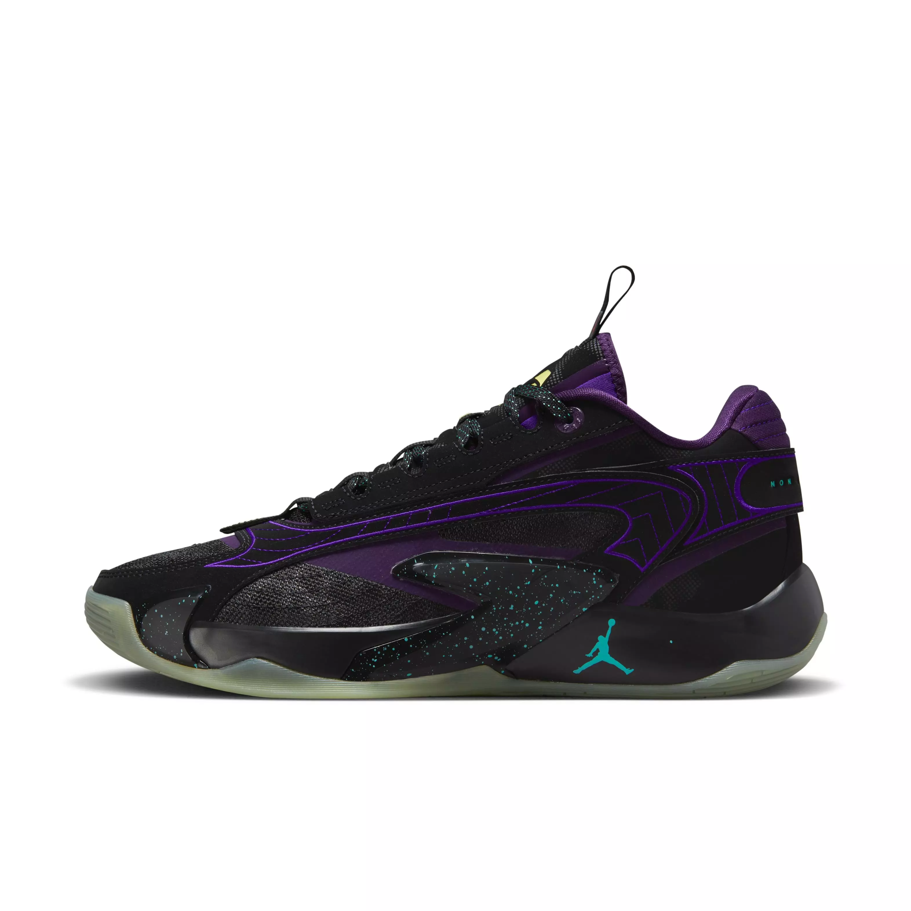 Jordan Luka 2 "Luk.AI" Men's Basketball Shoe -  BLACK/GLOW/GRAND PURPLE