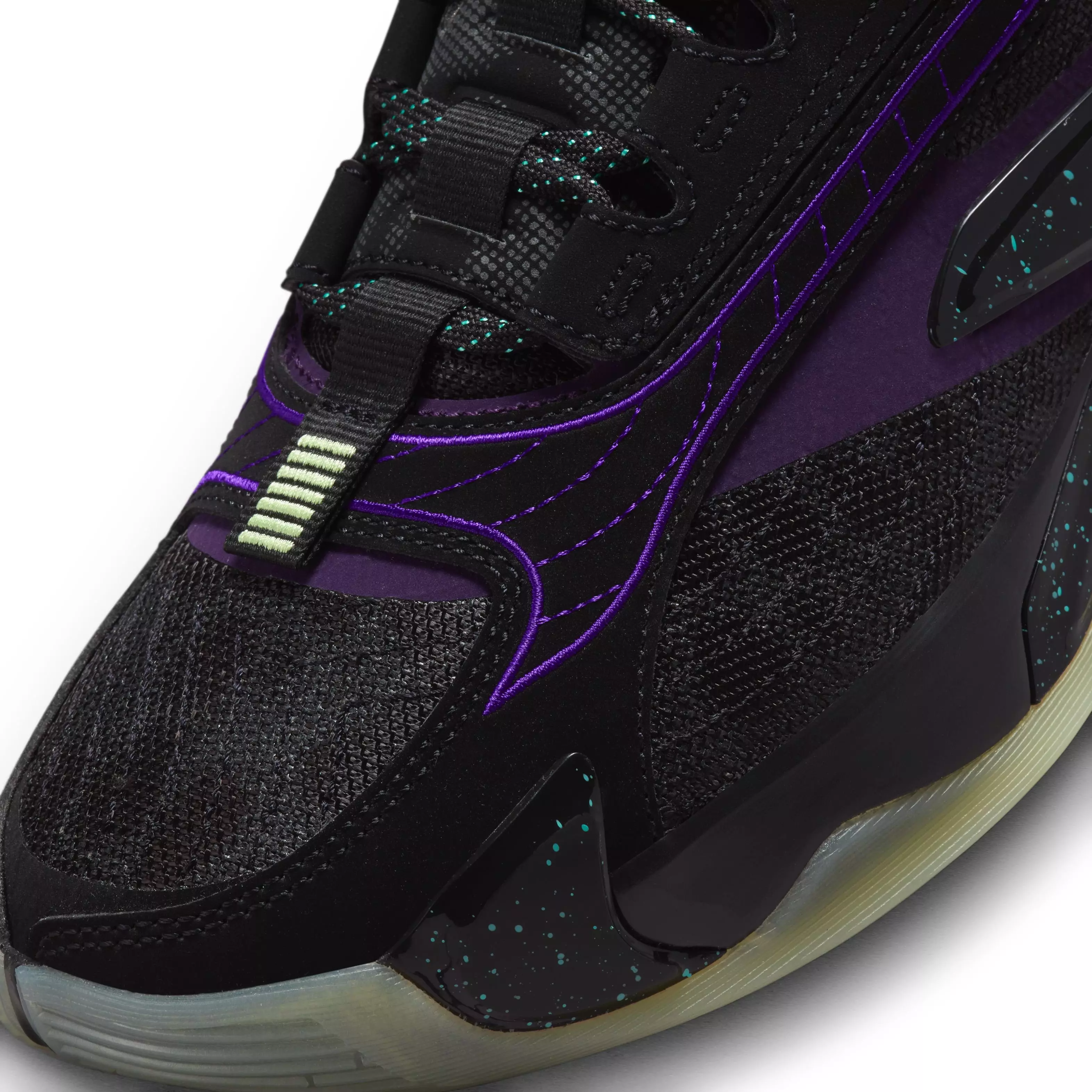 Jordan Luka 2 "Luk.AI" Men's Basketball Shoe -  BLACK/GLOW/GRAND PURPLE
