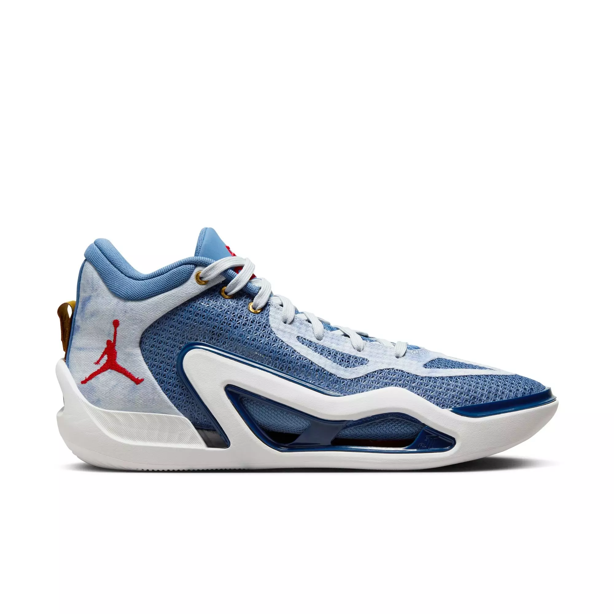 Jordan Tatum 1 "Denim" Men's Basketball Shoe - STONE BLUE/UNIVERSITY RED/MYSTIC NAVY