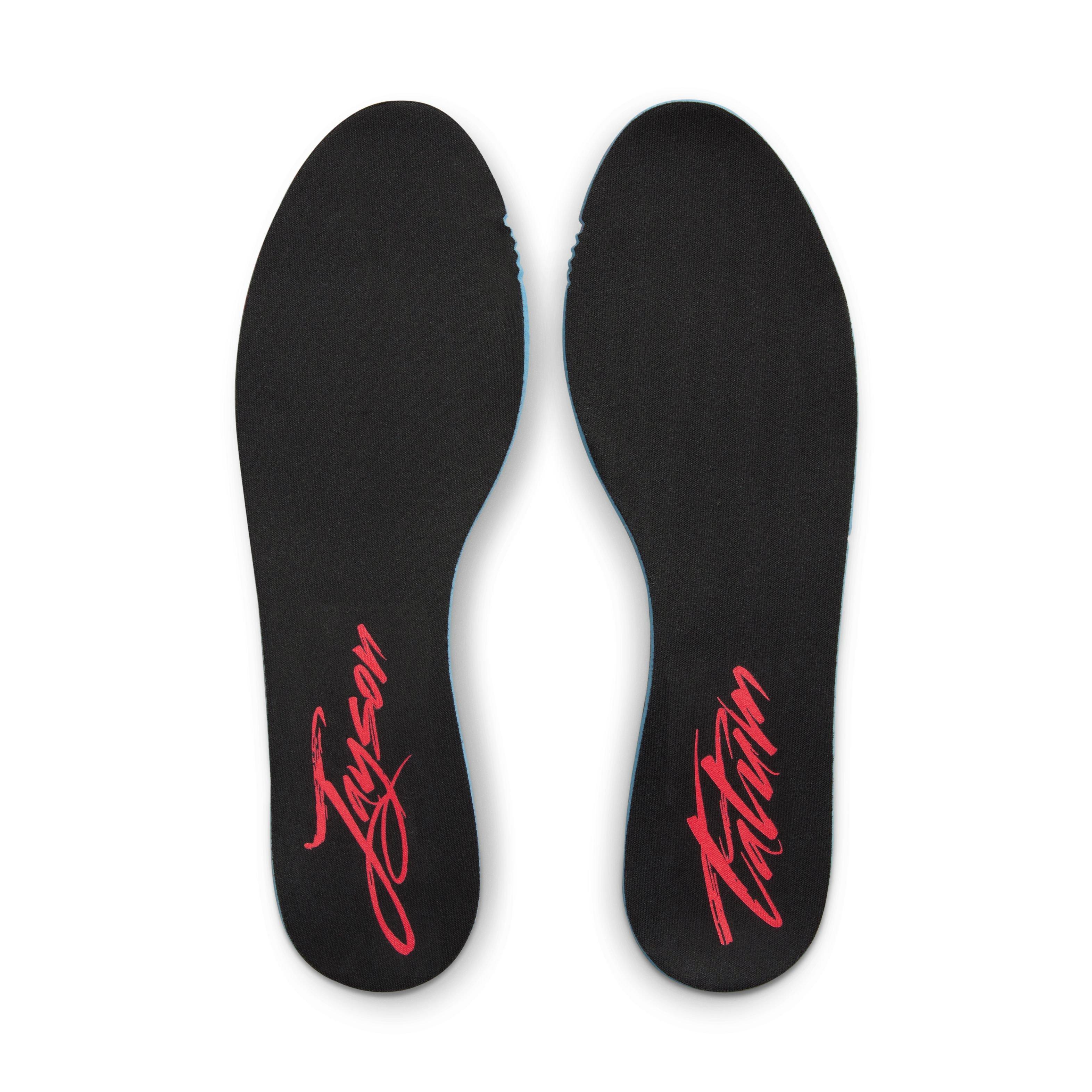 Jordan Tatum 1 &ldquo;Old School&rdquo; Men's Basketball Shoe - BLACK/METALLIC SILVER/WOLF GREY Thumbnail View 6