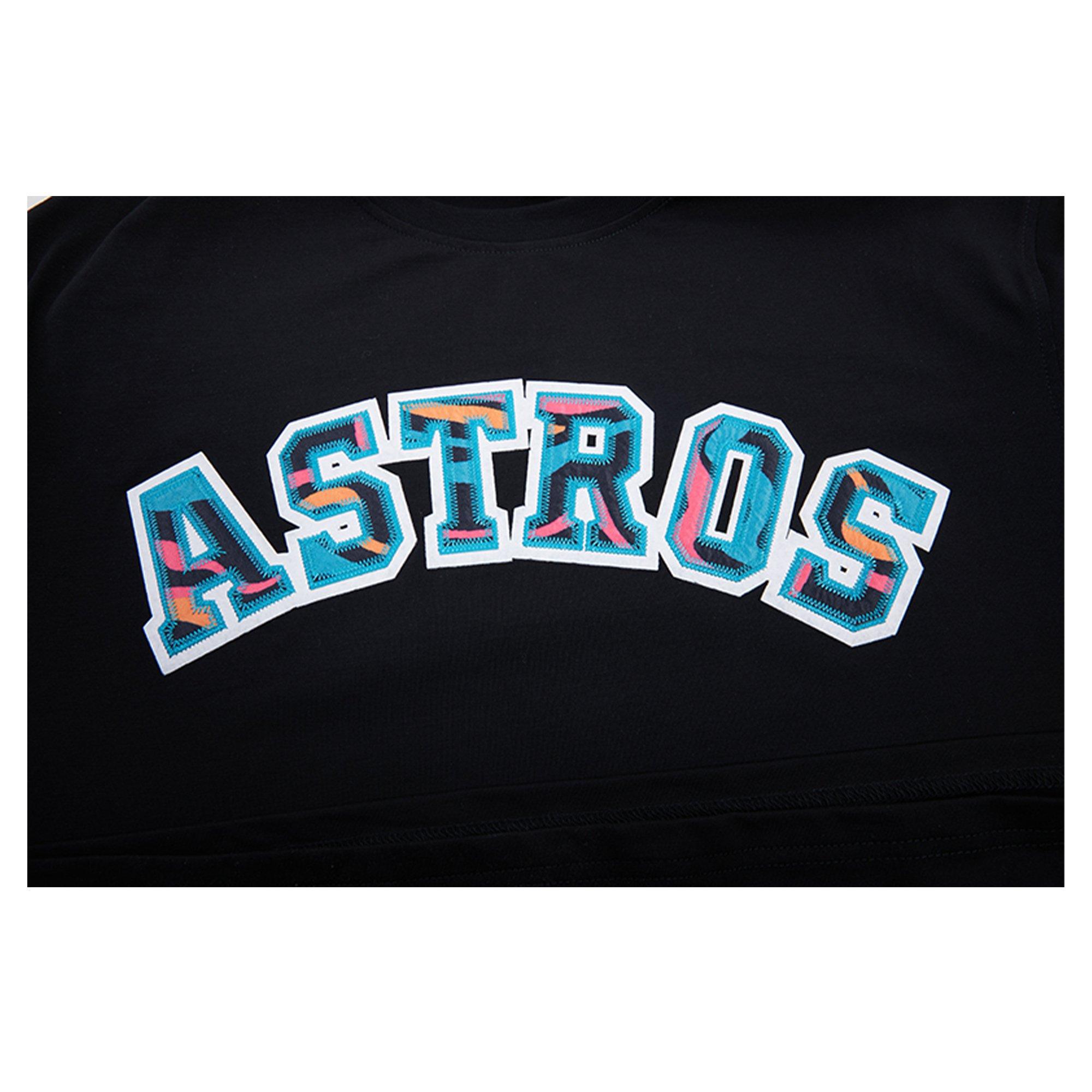 Pro Standard Men's Houston Astros Swirl Short Sleeve Top