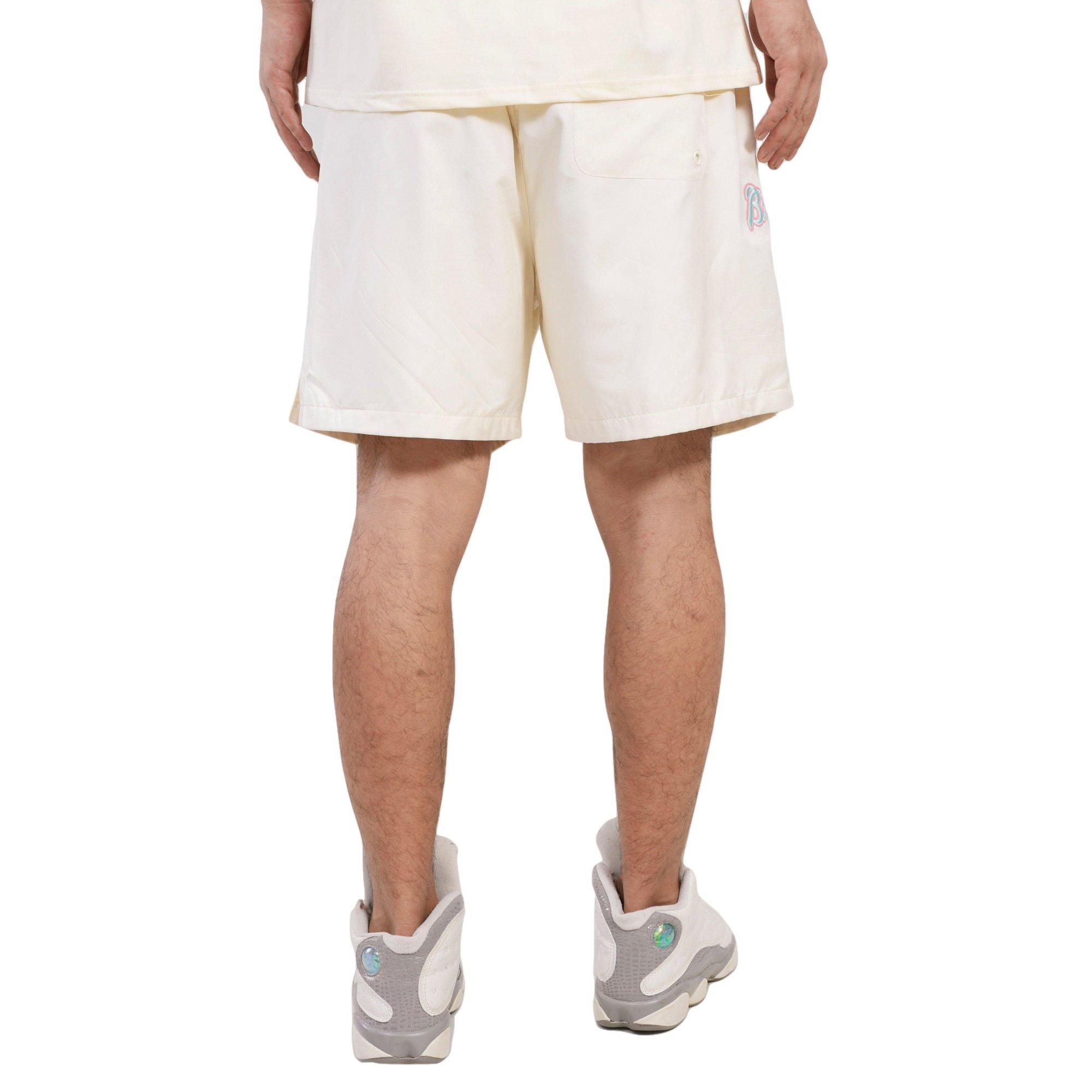 Pro Standard Men's Atlanta Braves Swirl Woven Shorts - Hibbett