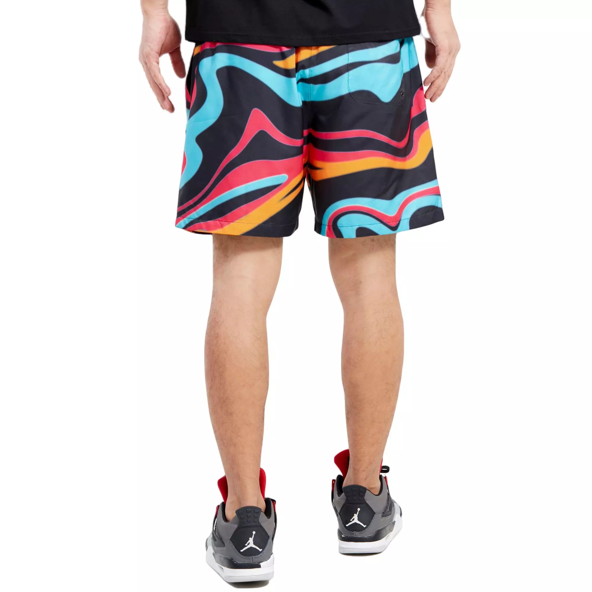 Pro Standard Men's Houston Astros Swirl Woven Shorts - MULTI-COLOR