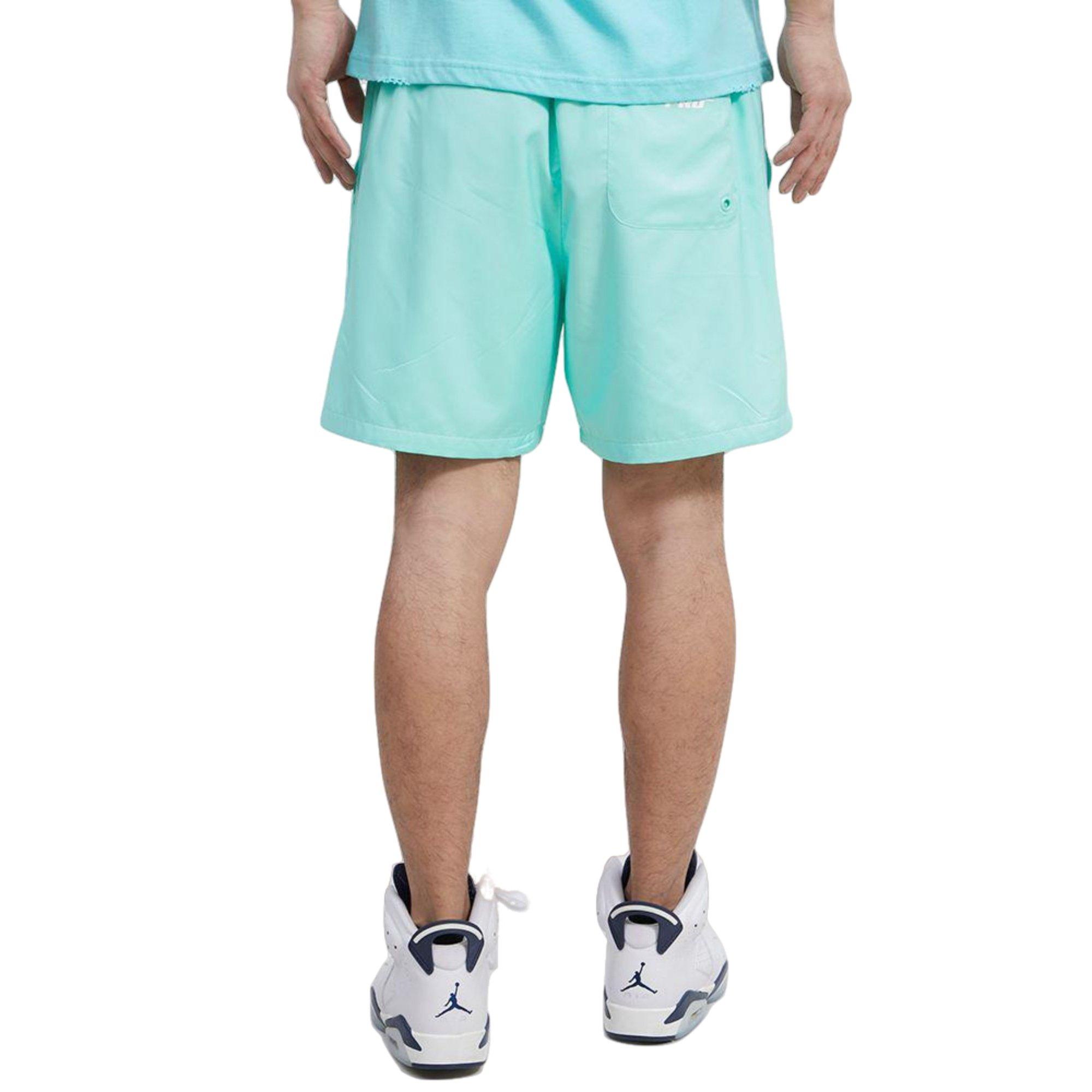 Pro Standard Men's New York Yankees Drip Logo Woven Shorts - MINT Thumbnail View 2