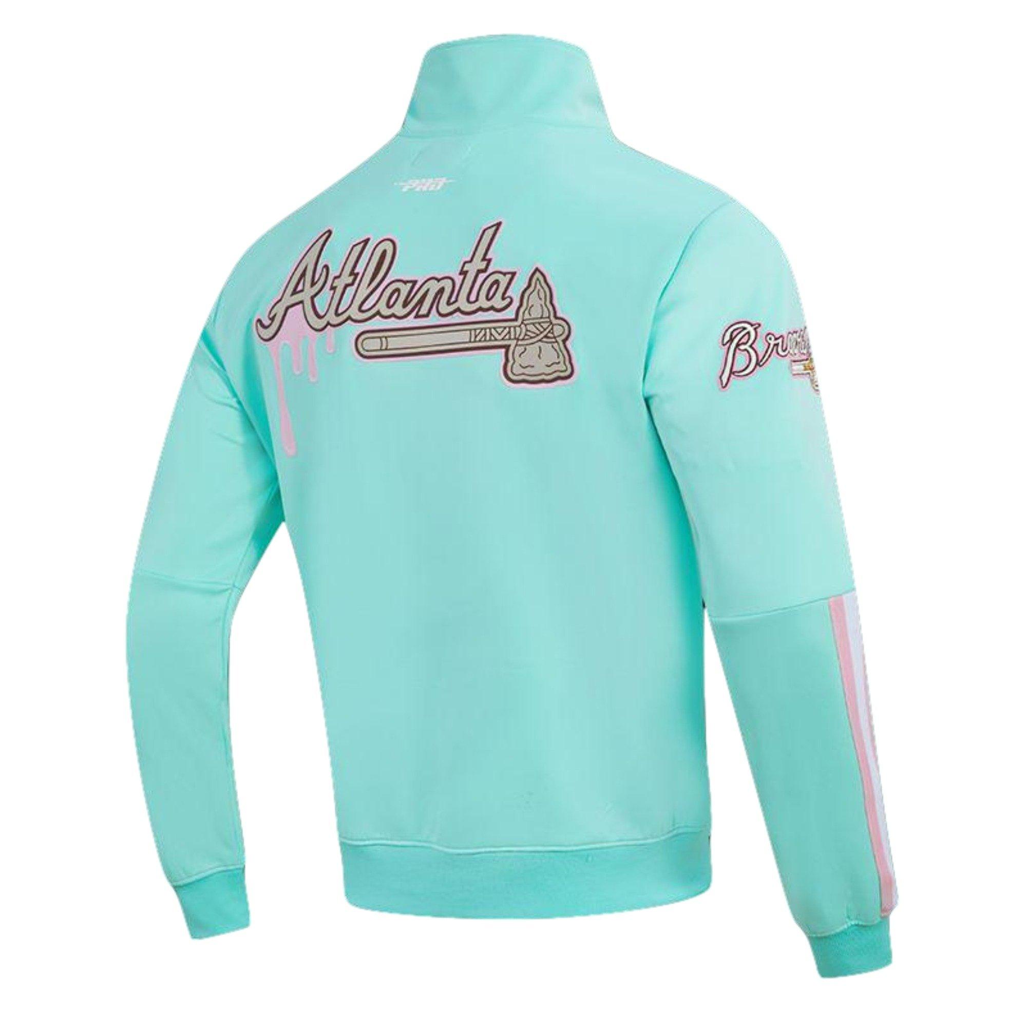 Pro Standard Atlanta Braves Retro Classic Hoodie Sweatshirt
