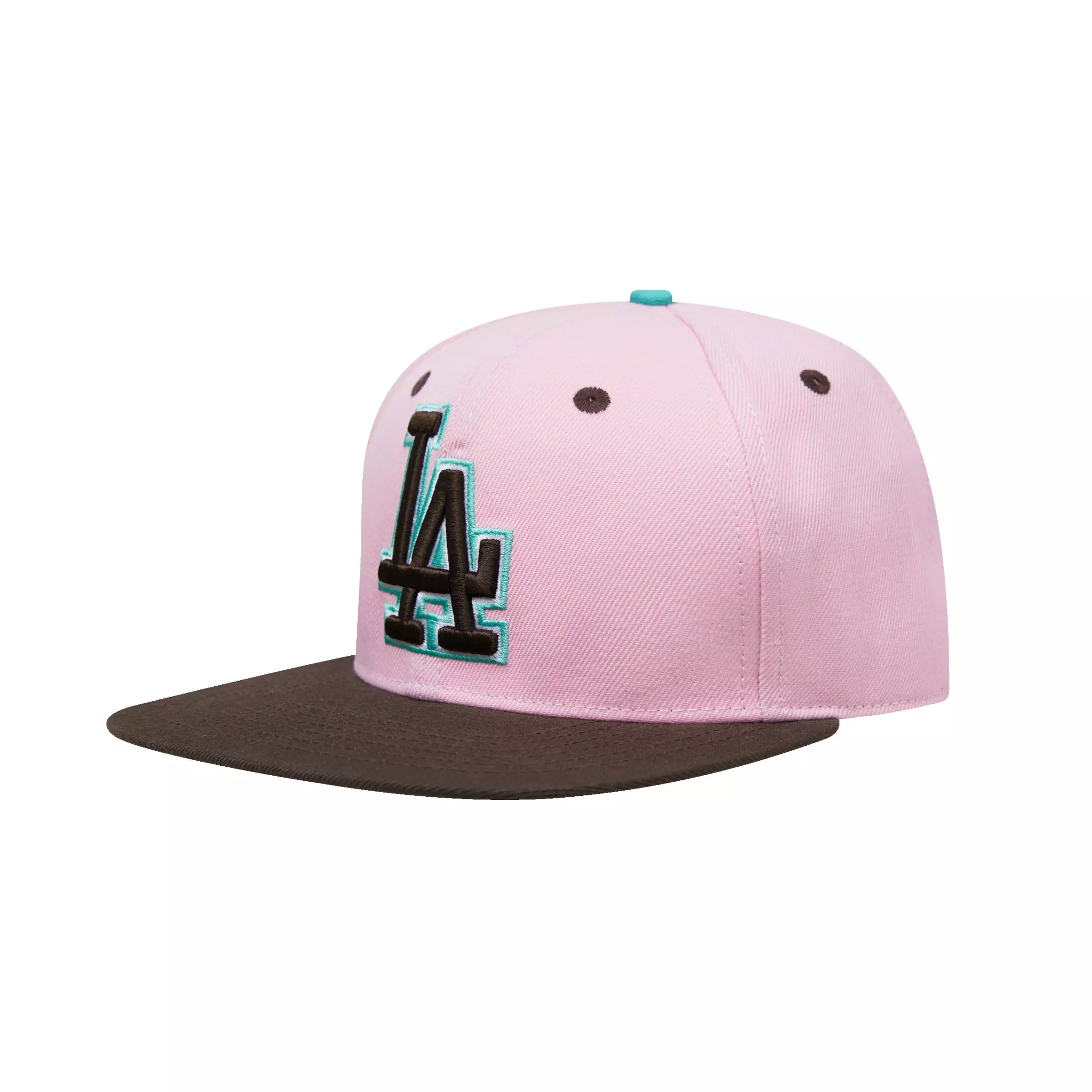 Pro Standard Los Angeles Dodgers Drip Snapback-Pink - PINK