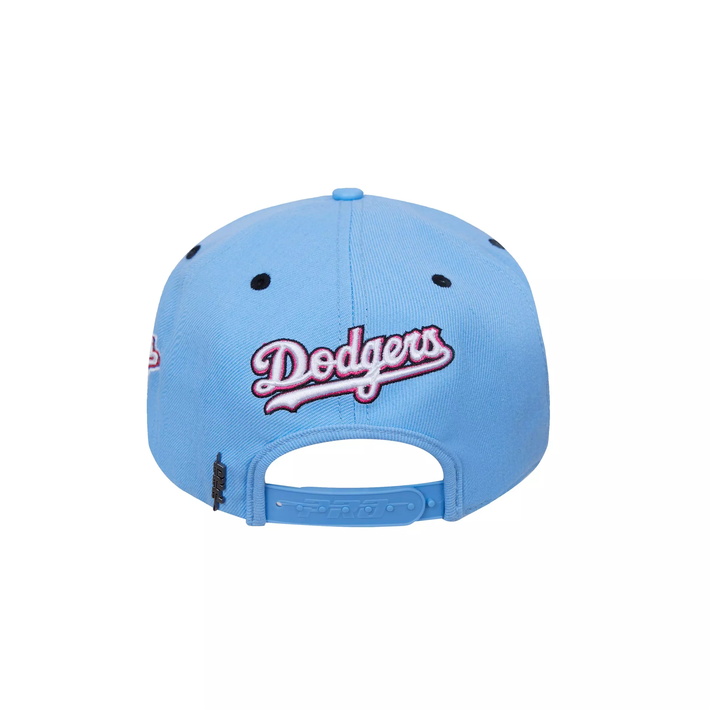 Pro Standard Los Angeles Dodgers Swirl Snapback Hat - BLUE/PINK