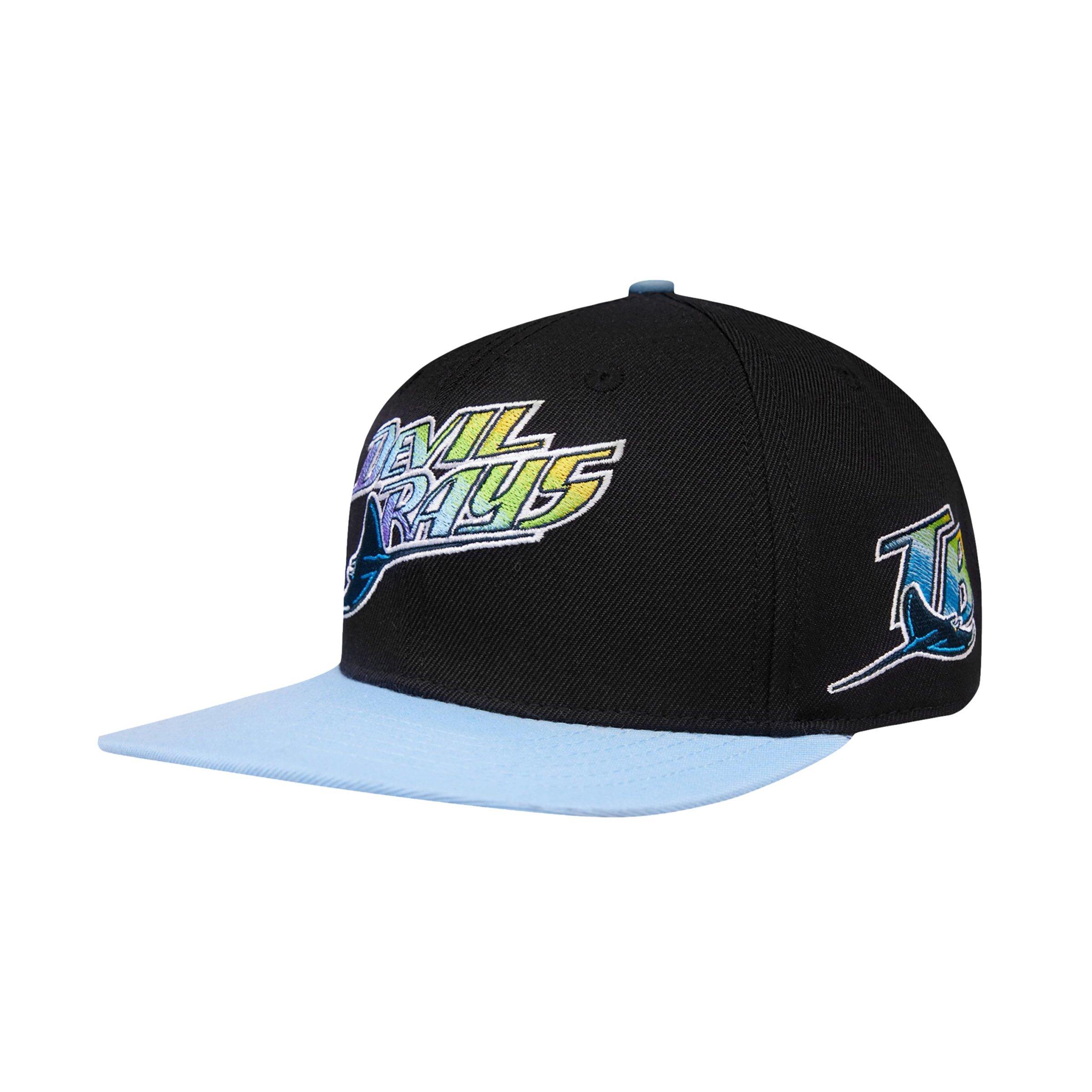 Pro Standard Tampa Bay Devil Rays 2023 Team Snapback - BLACK/PURPLE Thumbnail View 1
