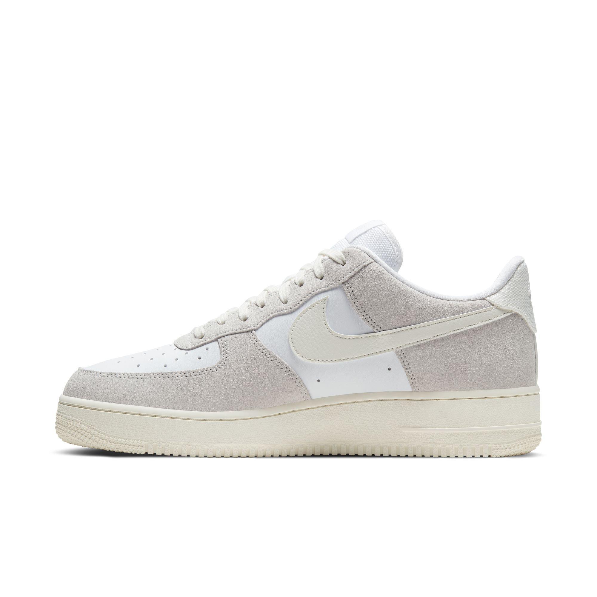 Nike Air Force 1 '07 Light Bone/White Men's Shoe - Hibbett