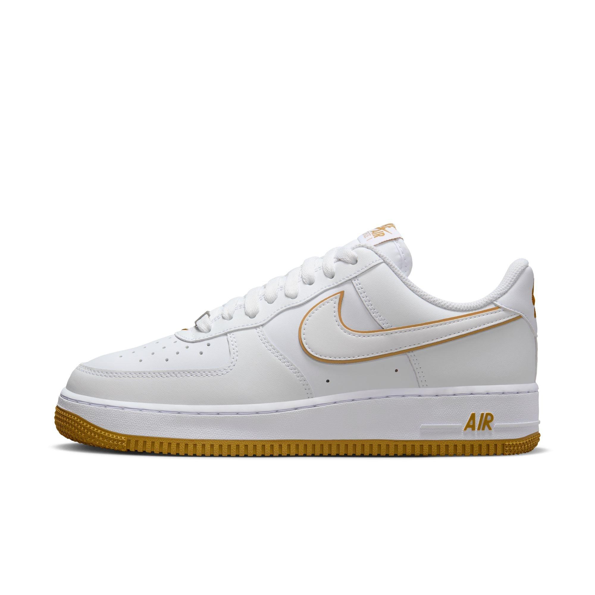 Nike Air Force 1 Low '07 "White/Brown" Men's Shoe - WHITE/BROWN Thumbnail View 3