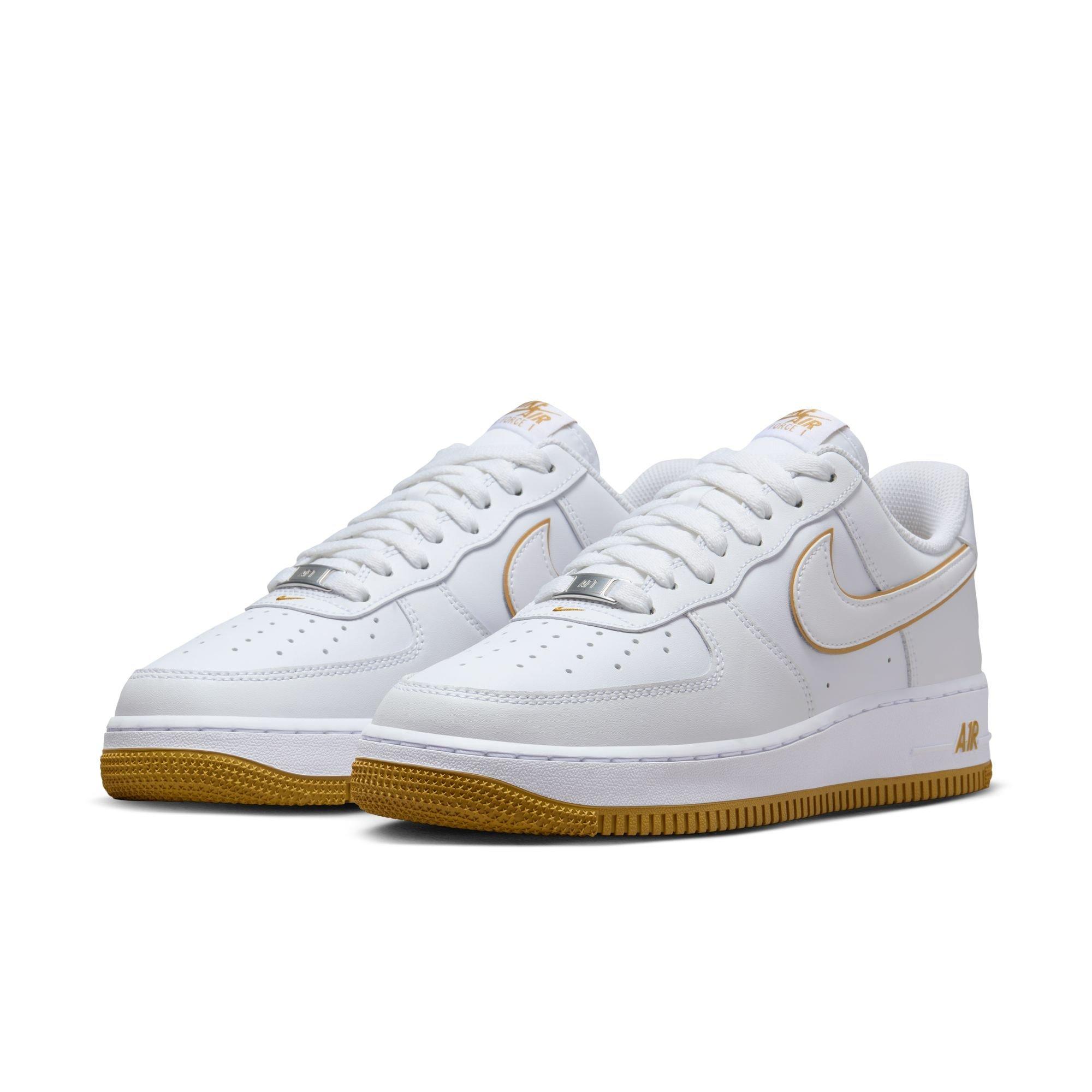 Nike Air Force 1 Low '07 "White/Brown" Men's Shoe - WHITE/BROWN Thumbnail View 4