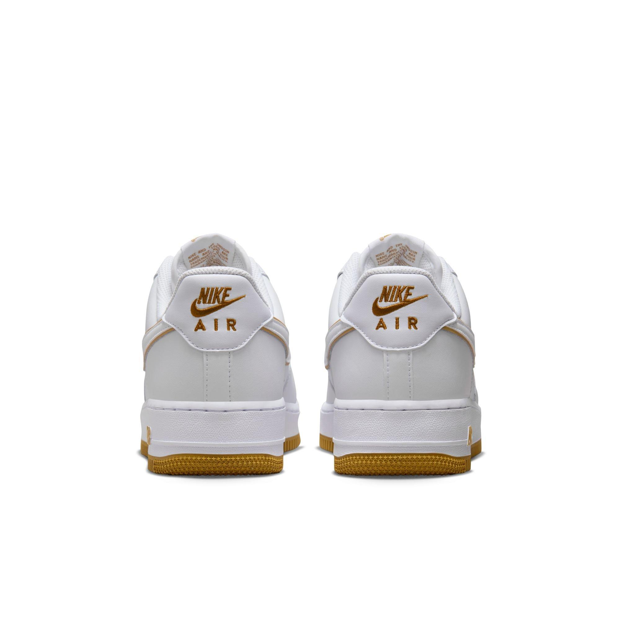 Nike Air Force 1 Low '07 "White/Brown" Men's Shoe - WHITE/BROWN Thumbnail View 5