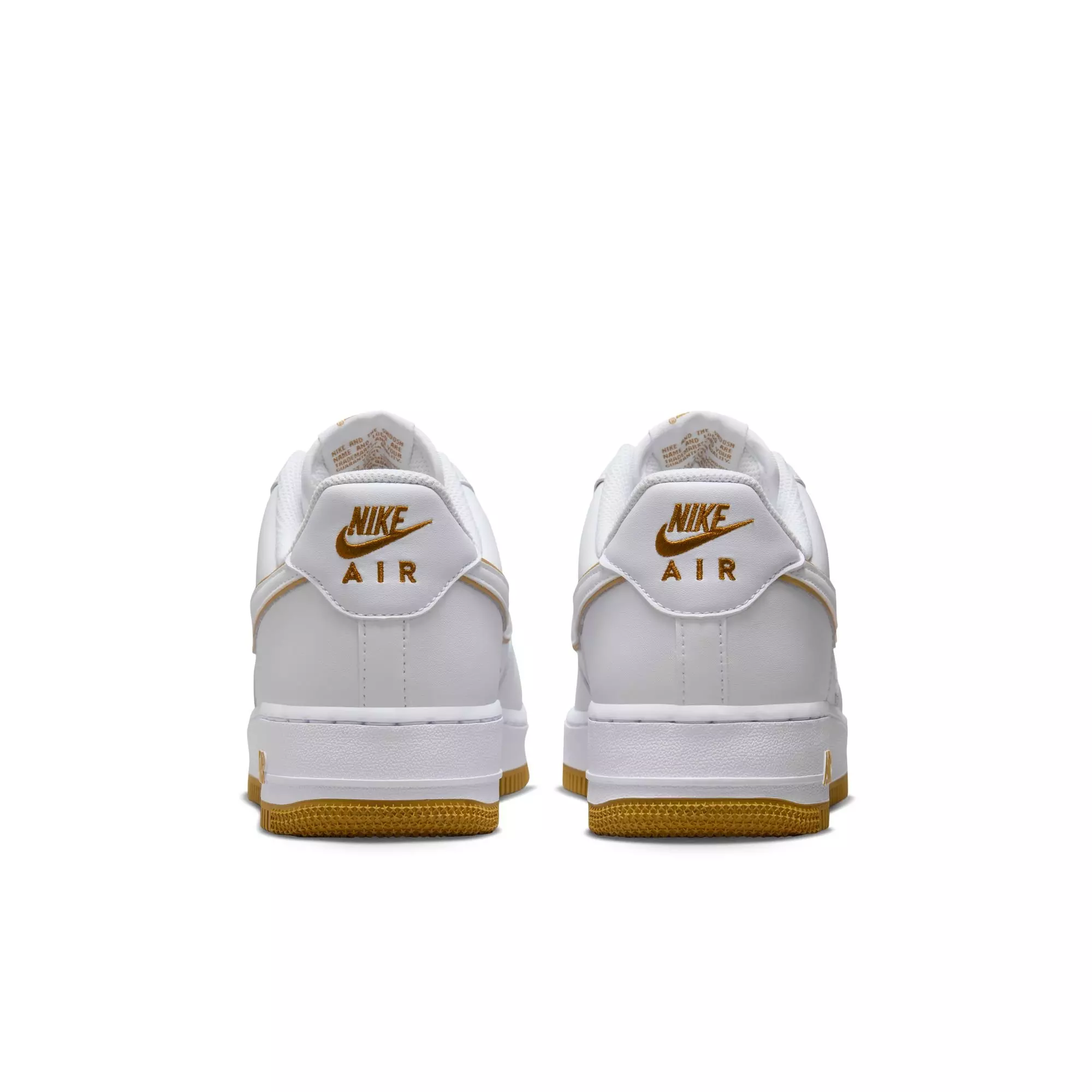 Nike Air Force 1 Low '07 "White/Brown" Men's Shoe - WHITE/BROWN