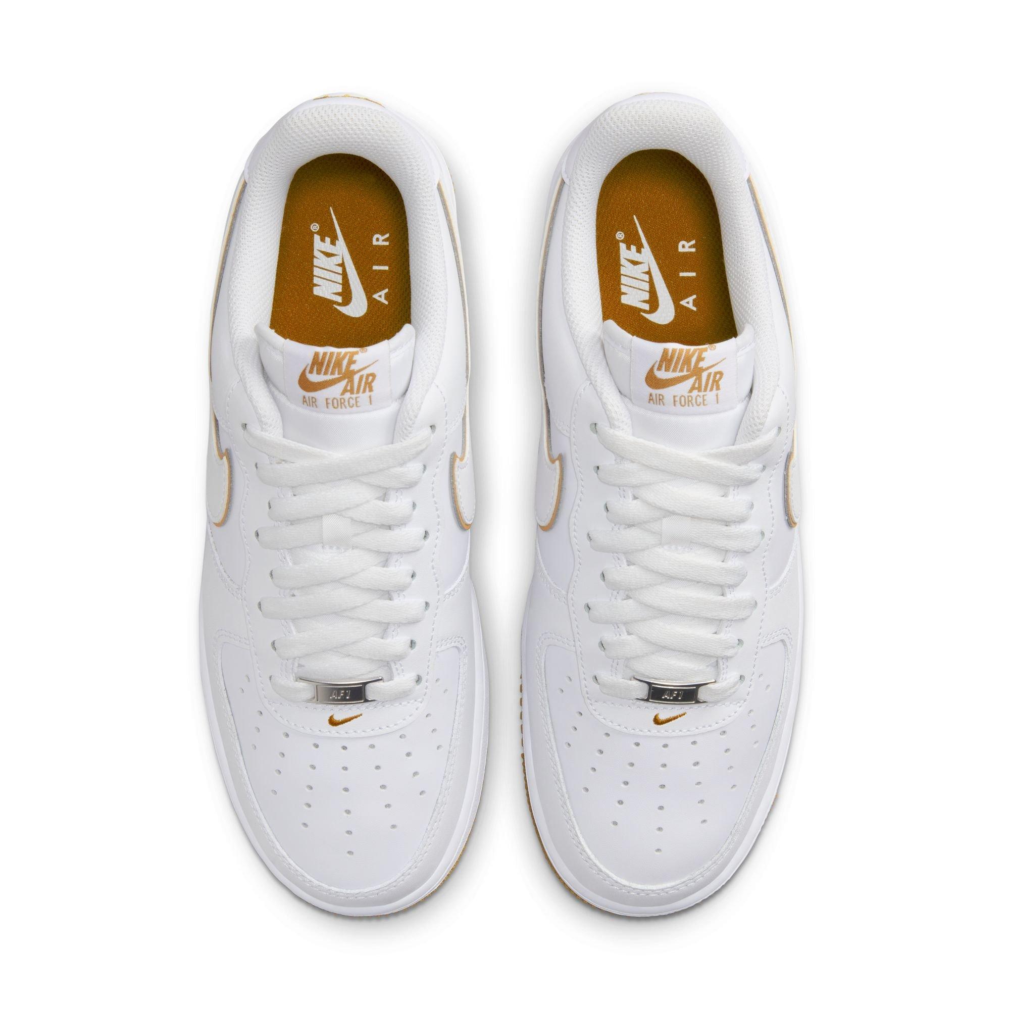 Nike Air Force 1 Low '07 "White/Brown" Men's Shoe - WHITE/BROWN Thumbnail View 6