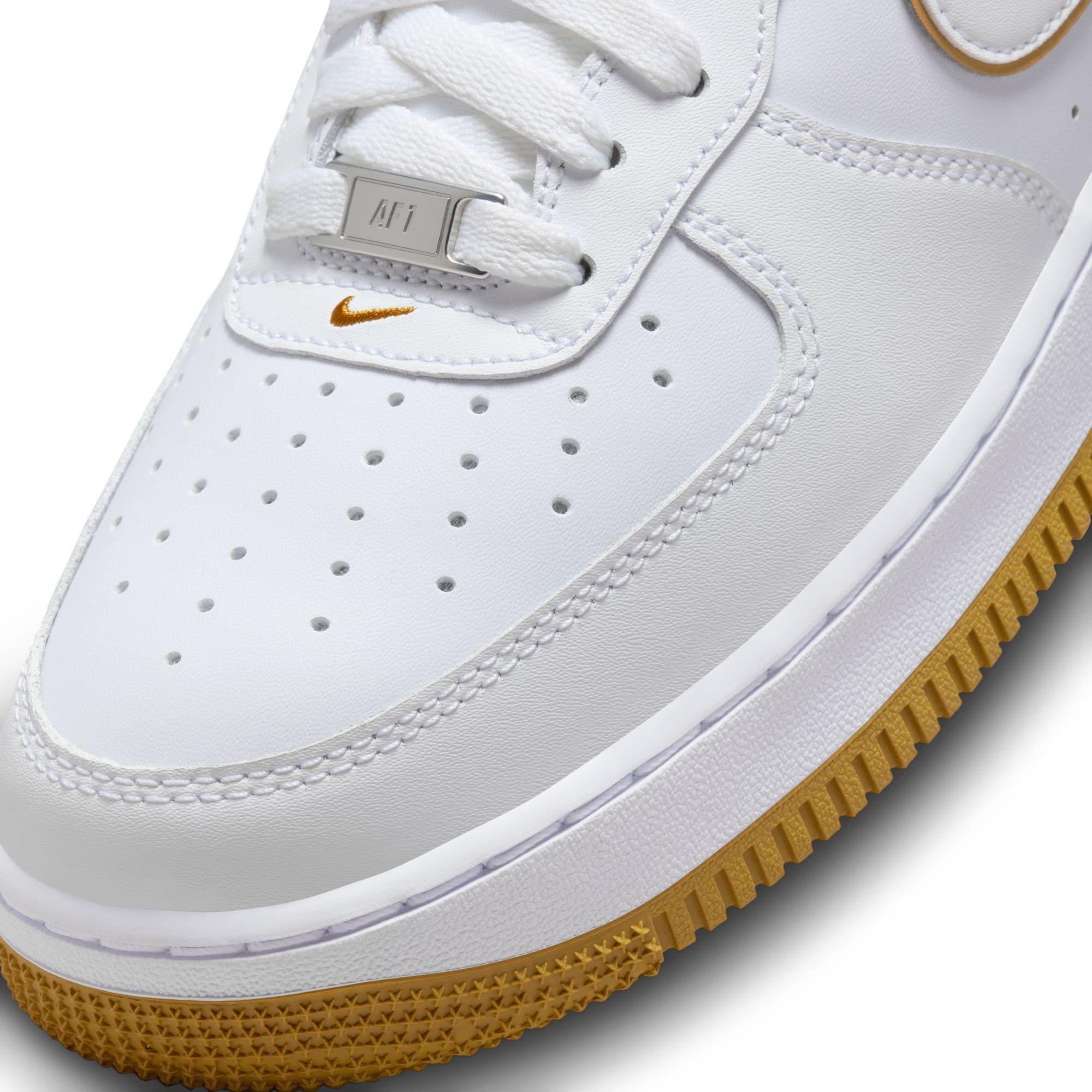 Nike Air Force 1 Low '07 "White/Brown" Men's Shoe - WHITE/BROWN Thumbnail View 9