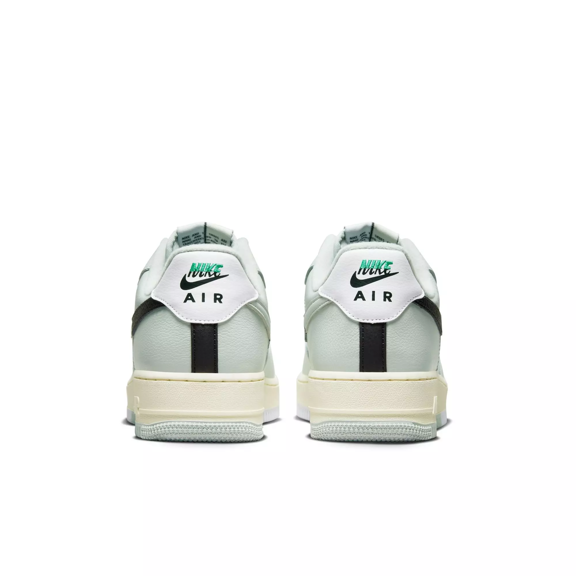 Nike Air Force 1 '07 LV8 Split "Light Silver" Men's Shoe - LIGHT SILVER/BLACK/WHITE